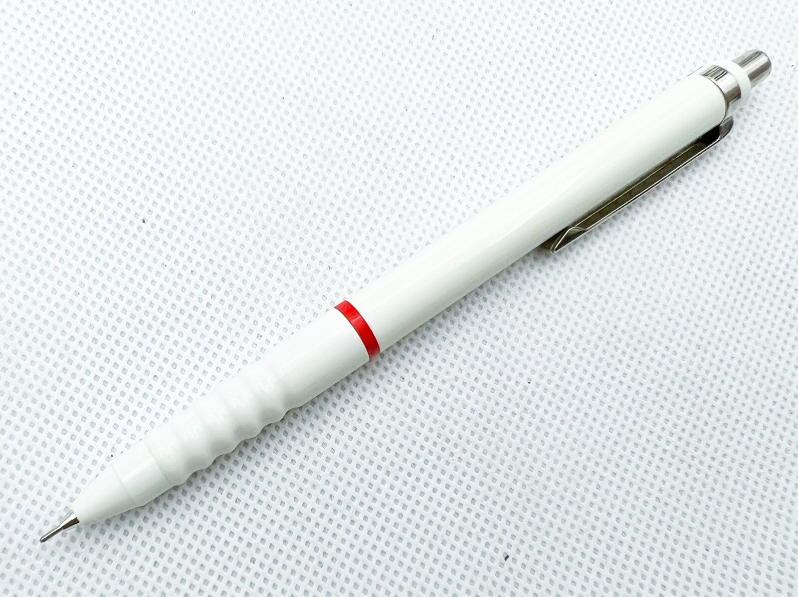 NOS Rotring Tikky Double Push retract mechanical pencil 0.5mm white