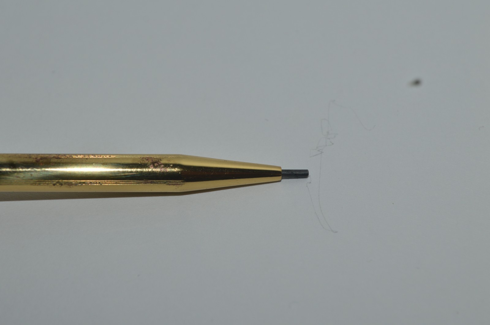 Kanoe Peace 5.3mm Thin Mechanical Pencil 1.1mm Lead 4 Inches Long Tested Works