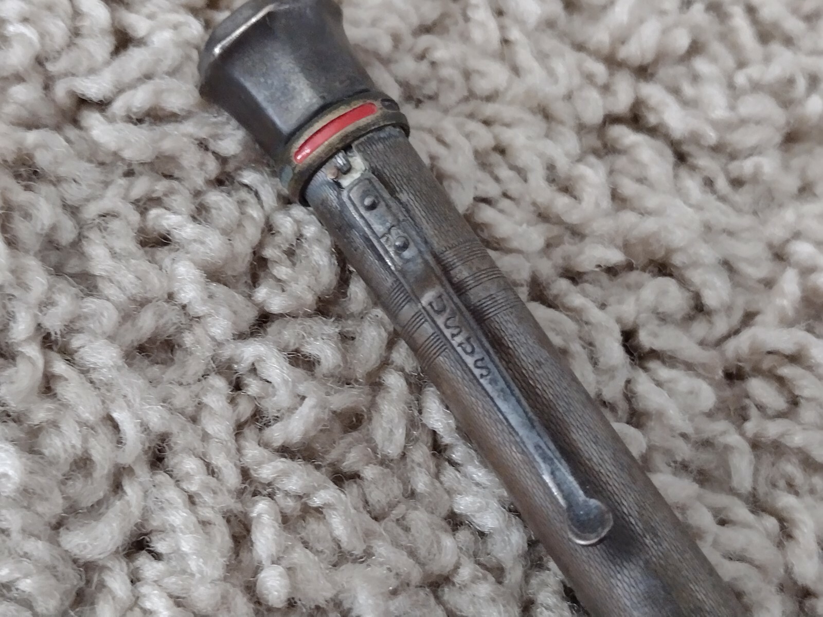 Antique USUS 900 Coin Silver Mechanical Pencil 4 Color Twist Fully Functioning
