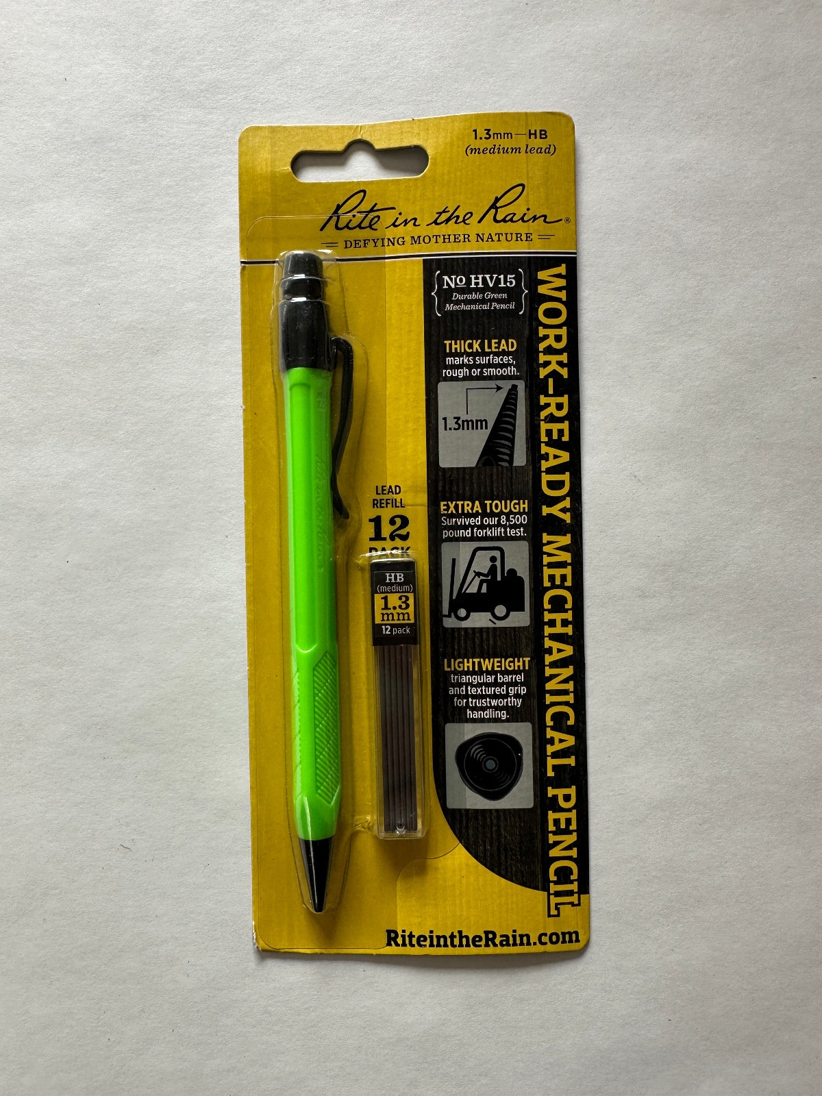Lot of Rite in the Rain No 15 Mechanical Pencils 1.3mm HB – 9 Packs