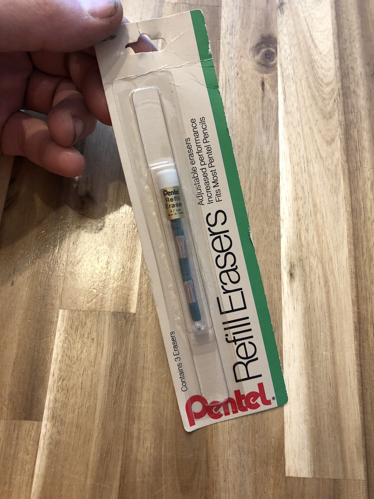 Pentel Automatic Pencil Refill Erasers NEW Z2-1BP NOS Drafting Drawing Art