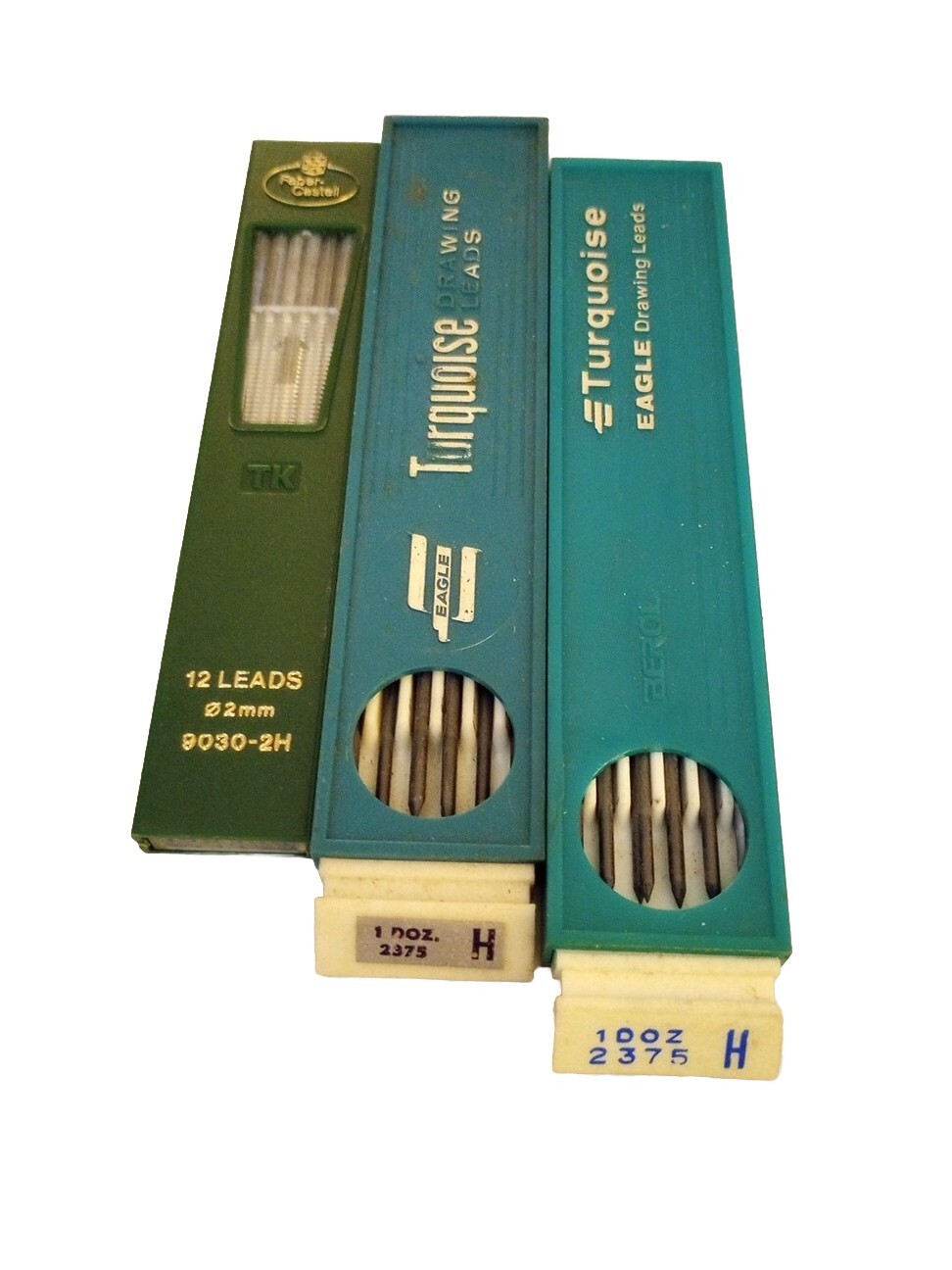 Eagle, Faber Castell Drawing Lead Lot + Venus, Eagle Pencils + Erasers