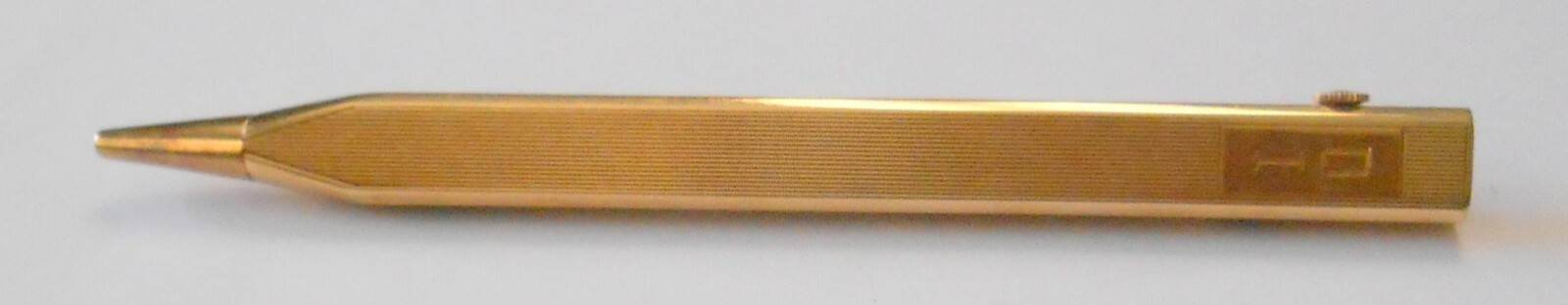 Rare Solid 14K Yellow Gold Mechanical Pencil w/ P. Buhre Watch 5″ Vintage