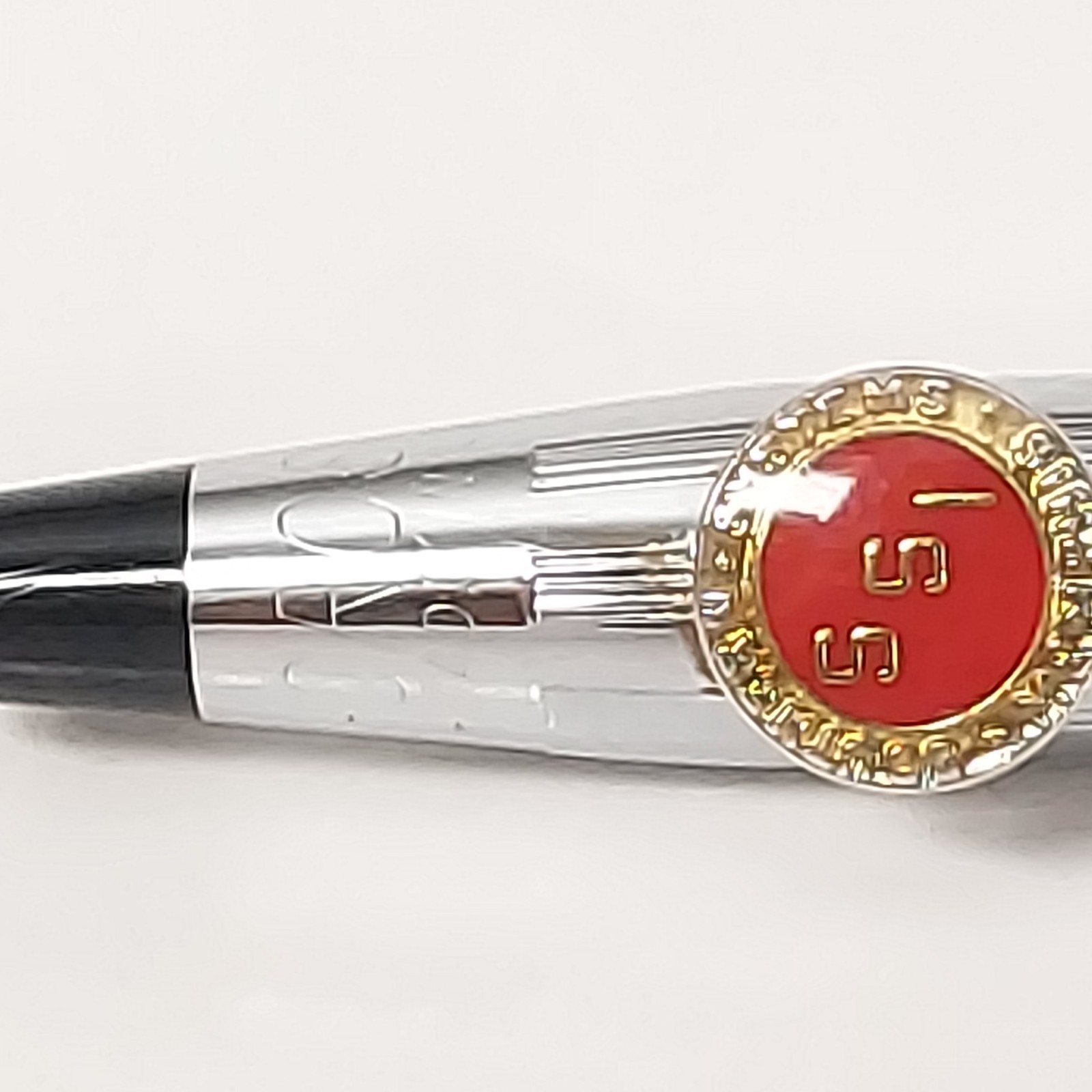 Cross Silver Chrome Mechanical Pencil 5.25″ Knurled Grip Logo Southern Systems