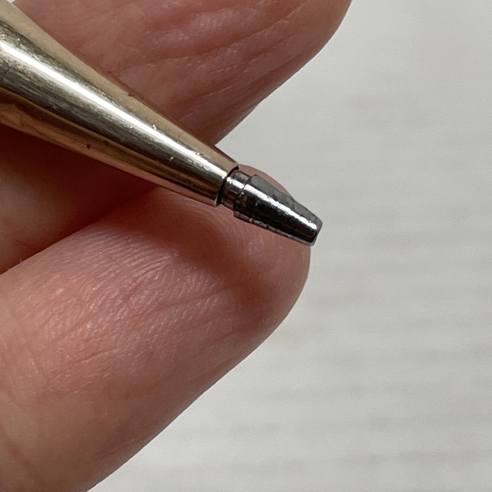 Wahl Eversharp Gold Filled Mechanical Pencil 1930 Herringbone Art Deco Inscribed