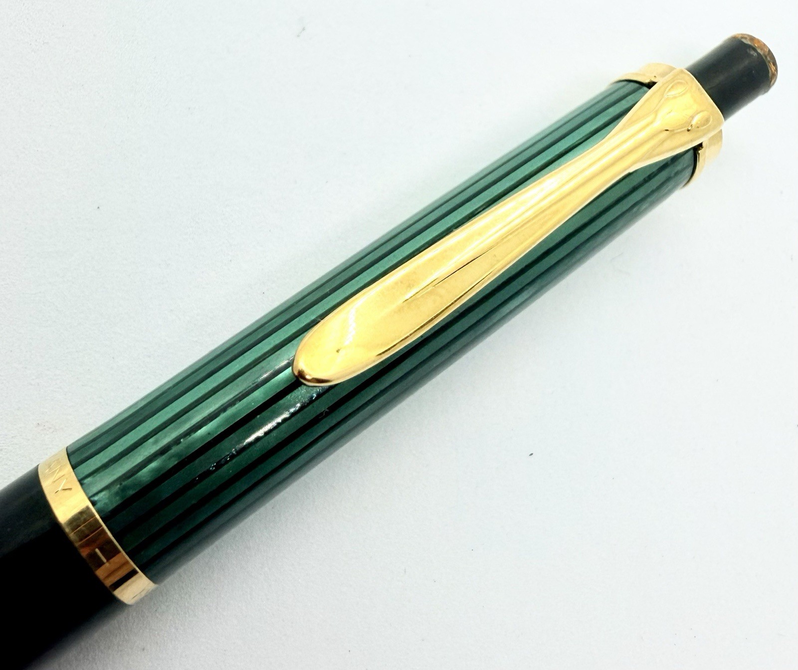 Pelikan mechanical pencil 0.5mm Green striped Germany D400 Functional