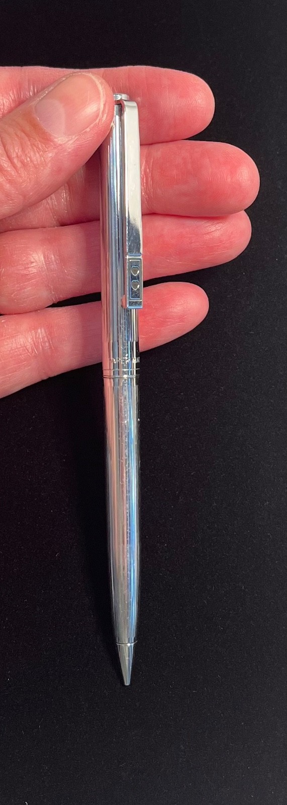 Paper Mate Regular Grip Mechanical Pencil St Steel 0.9mm 1980’s USA