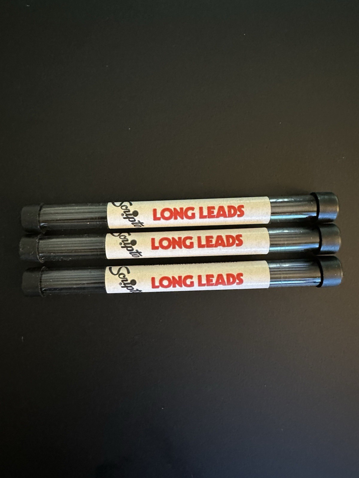 Scripto E430 2B Degree Long Leads Pencil Refill .046″ (1.1 mm) NOS Lot Of 3