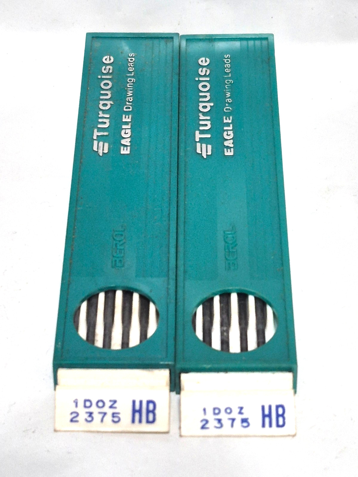 Vintage Turquoise Eagle Drawing Leads Various Carmine Red,HB,2H, H, F