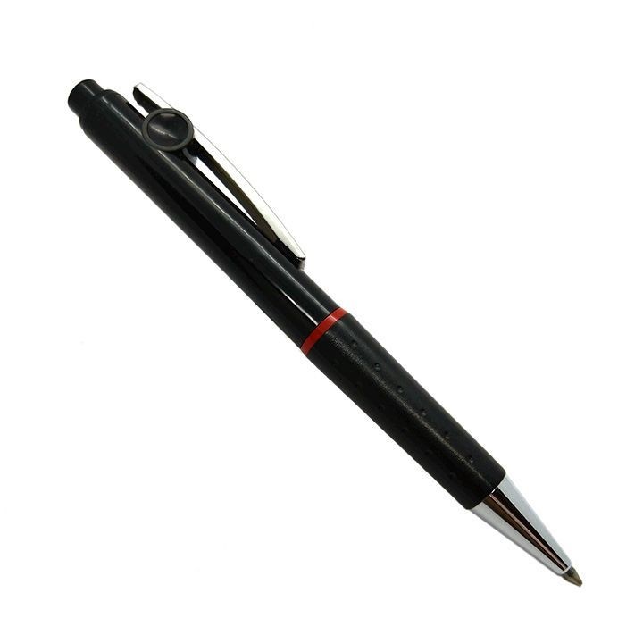 Rotring clipper knock type ballpoint pen black writing utensil stationery brand