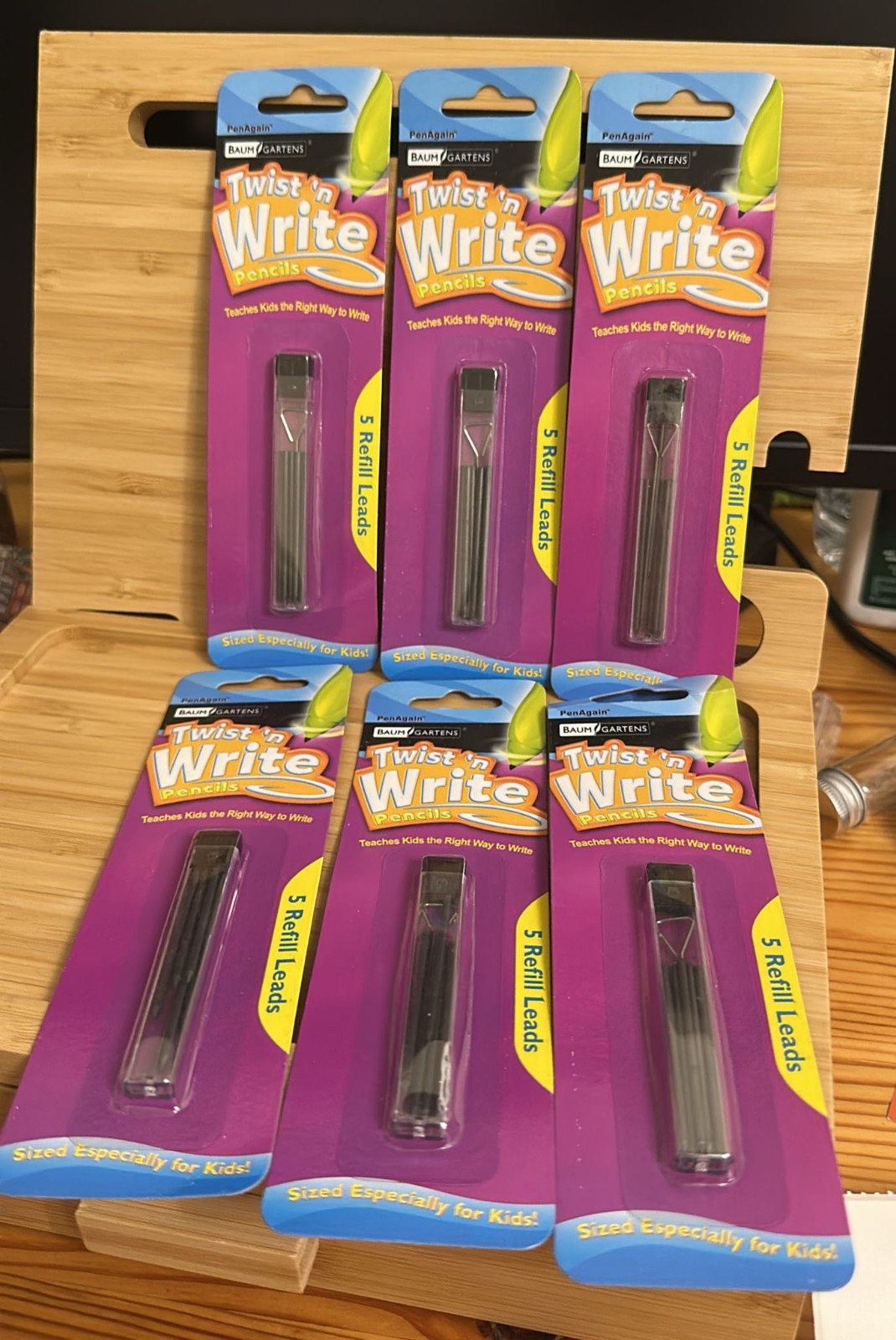 Twist ‘n Write Pencil Lead Refills, 5 Per Pack, 6 Packs