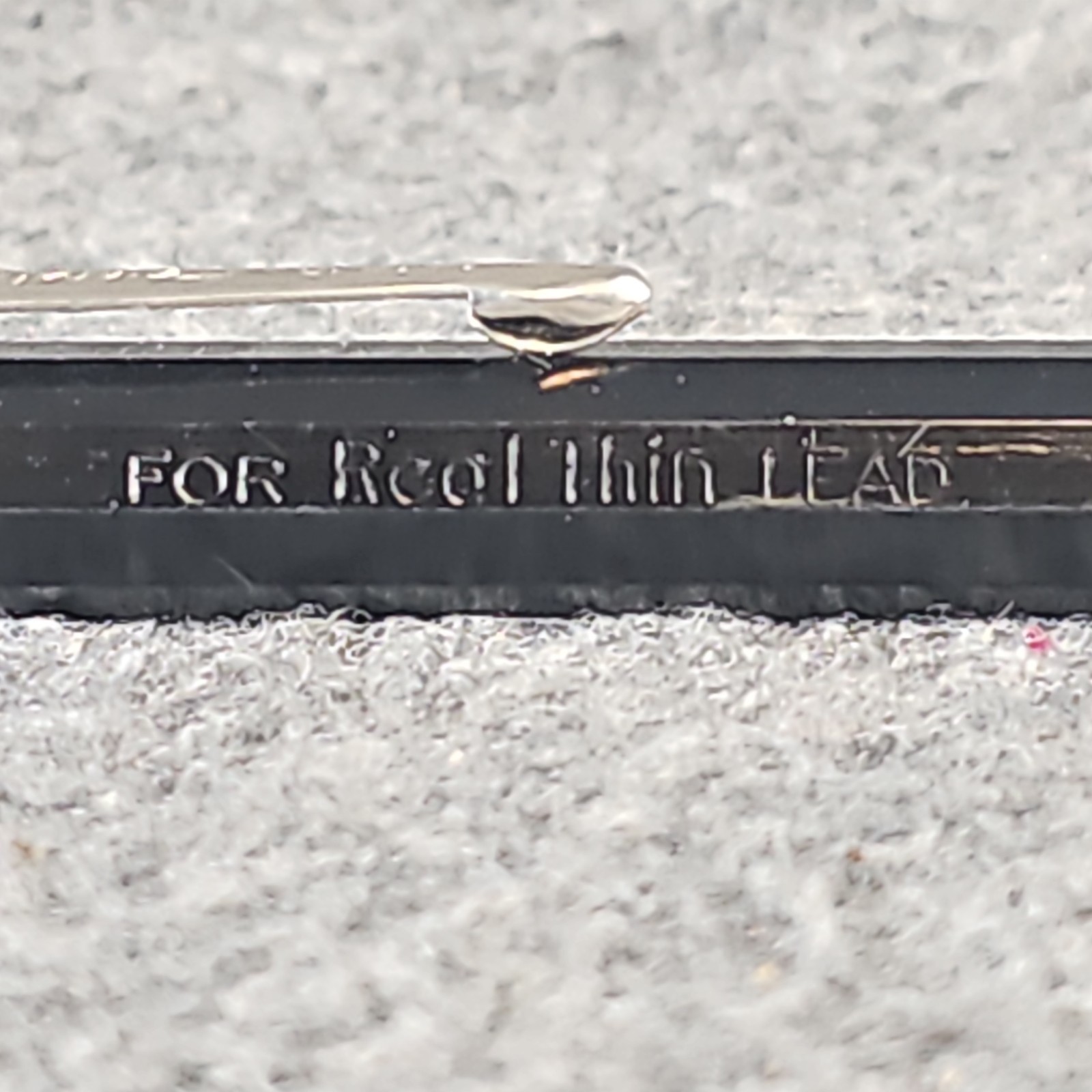 Vintage Autopoint Twinpoint Mechanical Pencil Alco Machinery Epworth Red Black