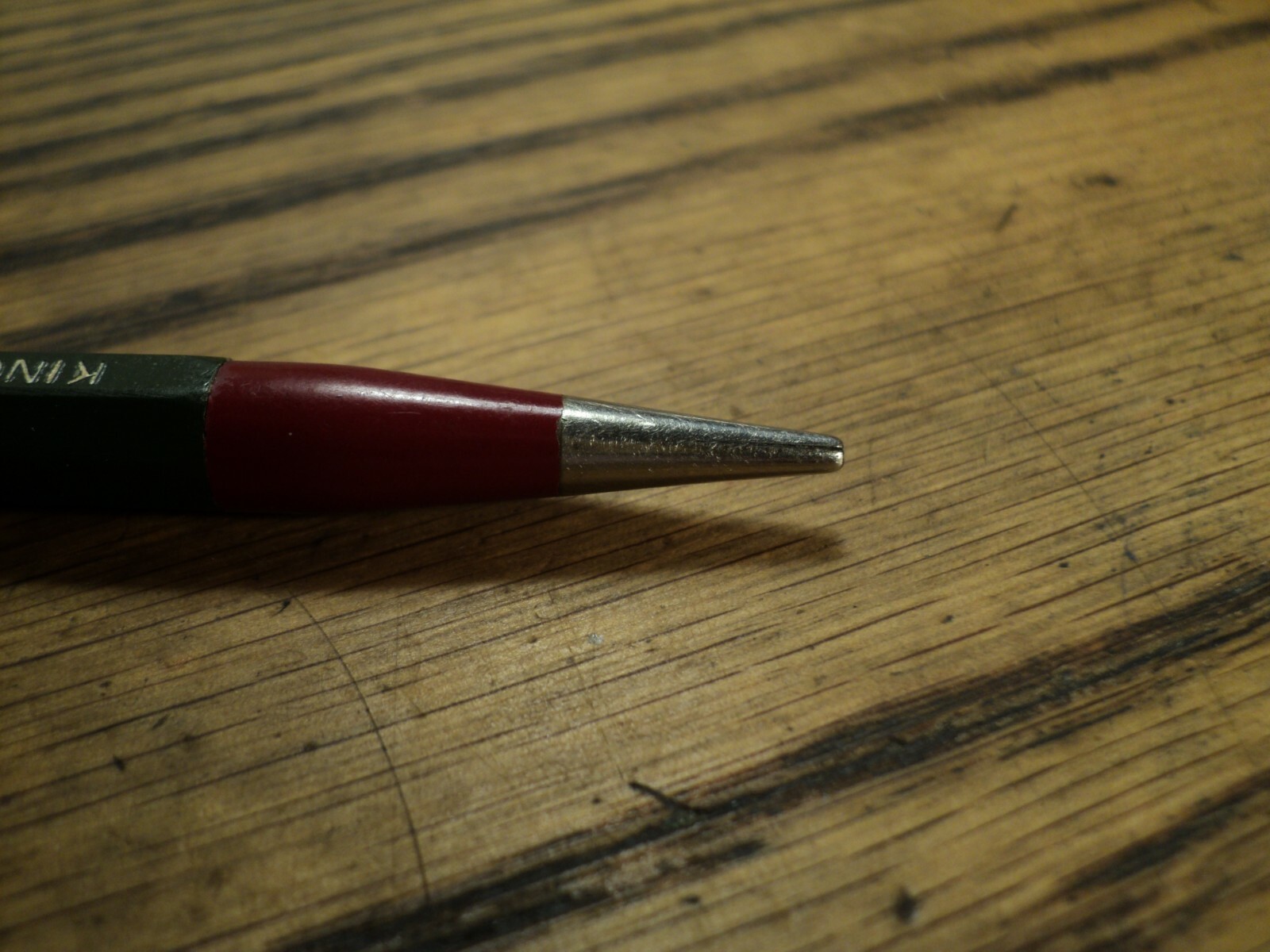 Vintage Autopoint Mechanical Pencil Kingsley Wagner Hutchinson Dark Green Body 2