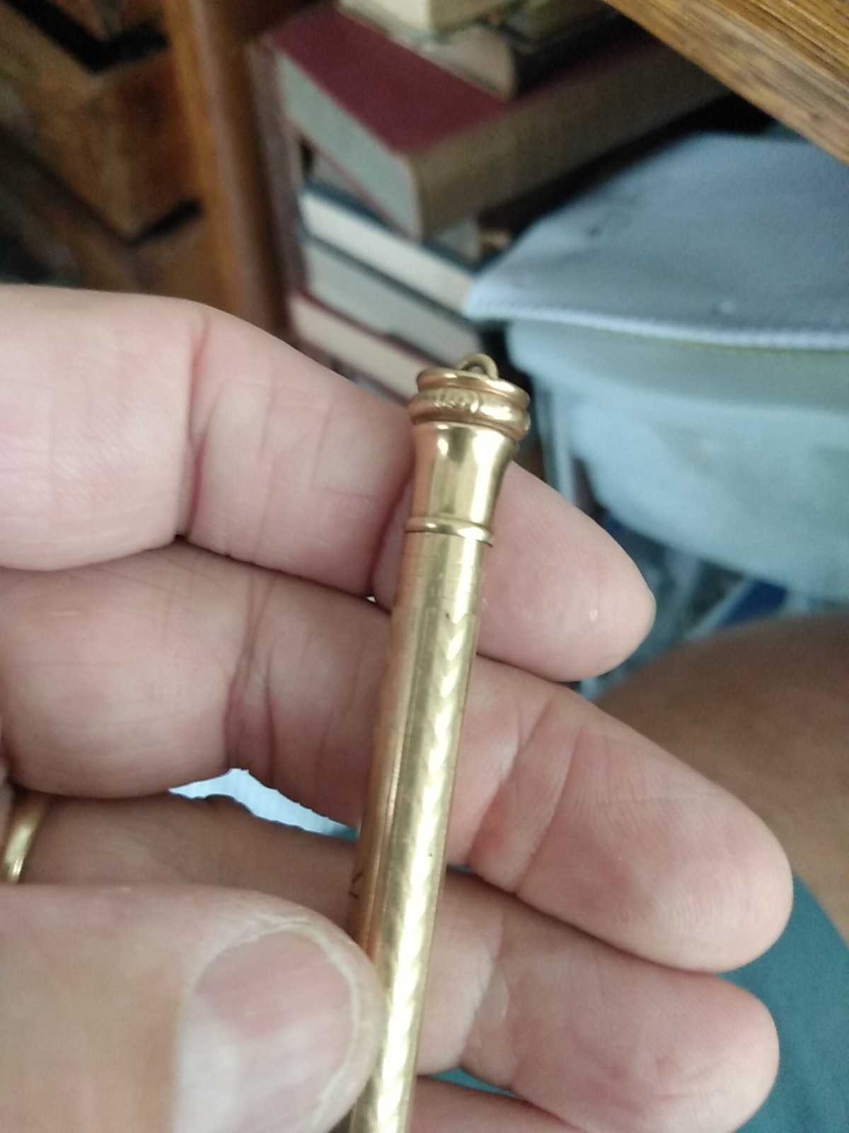 Antique Lot Of 2 Wahl Eversharp Gold Filled Mechanical Pencils