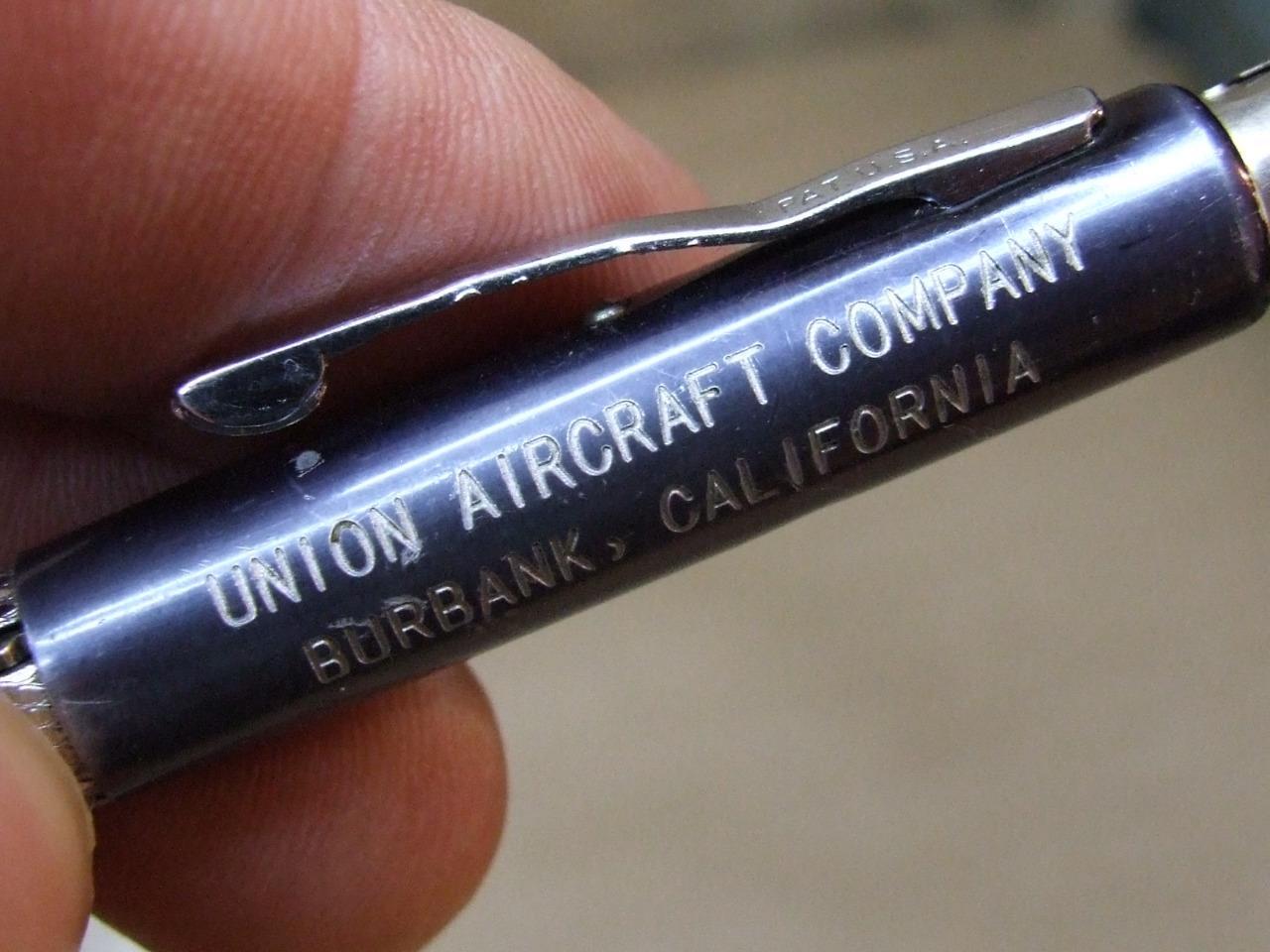 Vintage Textured Steel Norma 4 Color Mechanical Pencil Union Aircraft