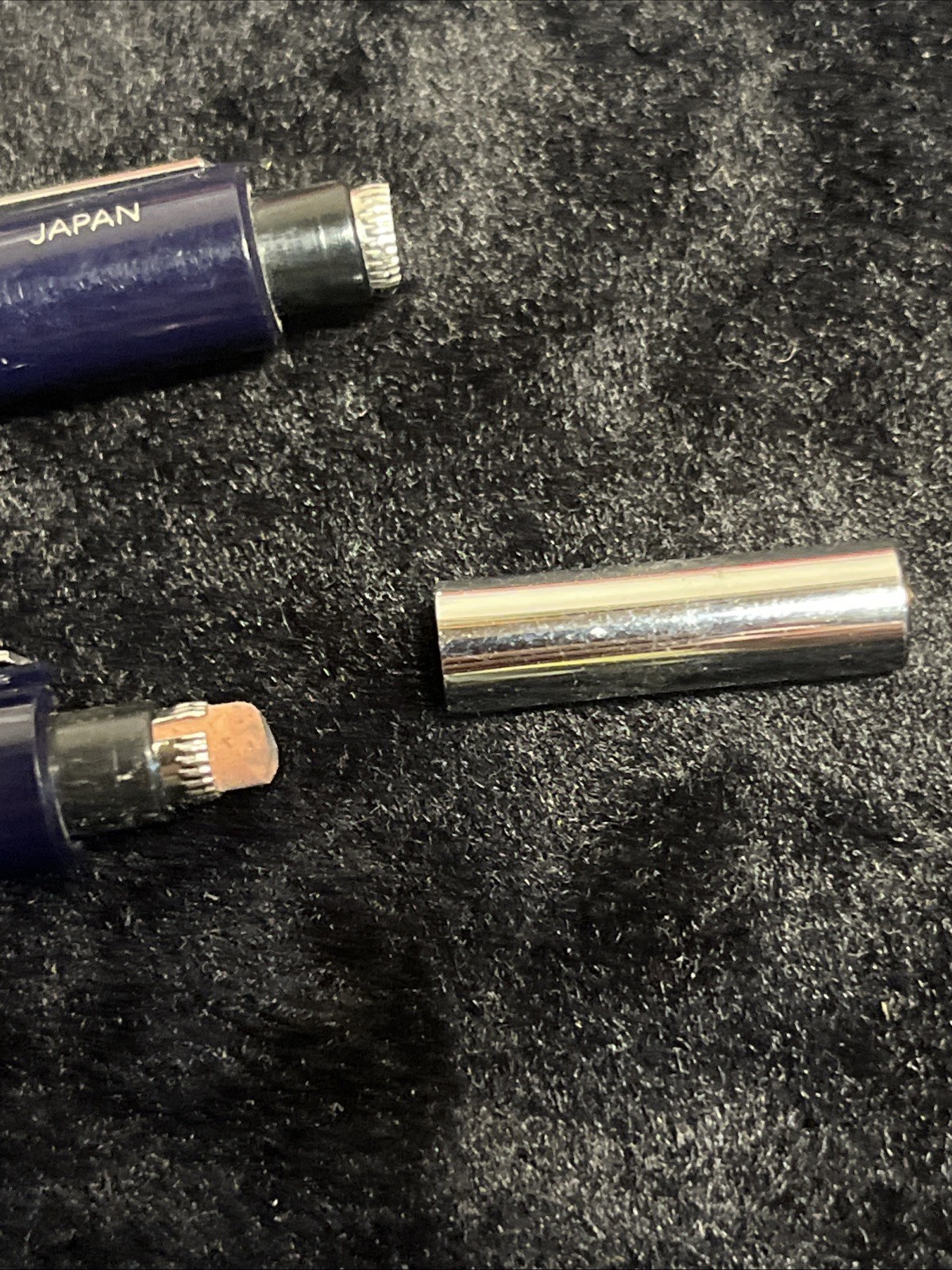 Berol TL5 Mechanical Pencil 0.5mm Blue Automatic Japan, Set of (2), no cap (1)