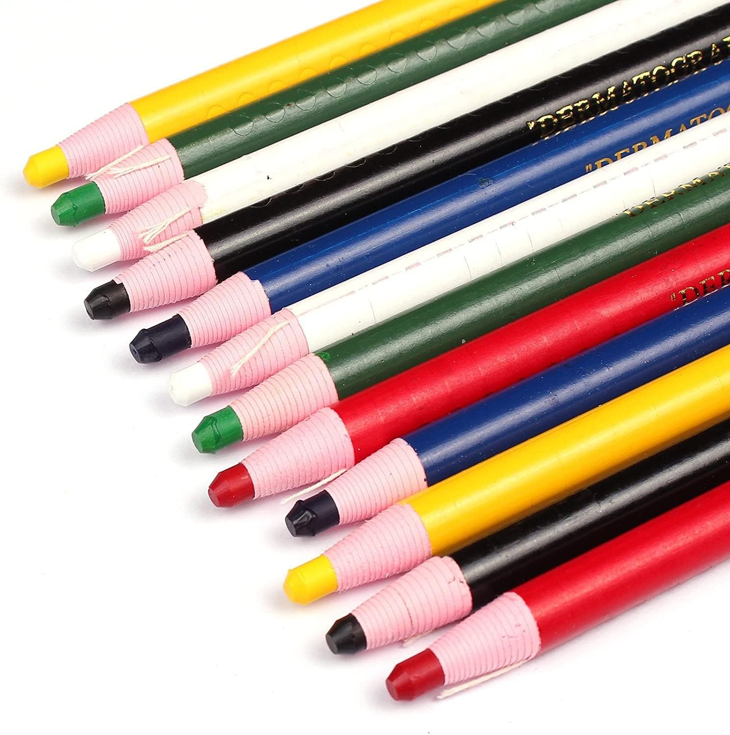 Diamond Peel-Off China Markers/Grease Pencils for Glass, Cellophane, Vinyl, Meta