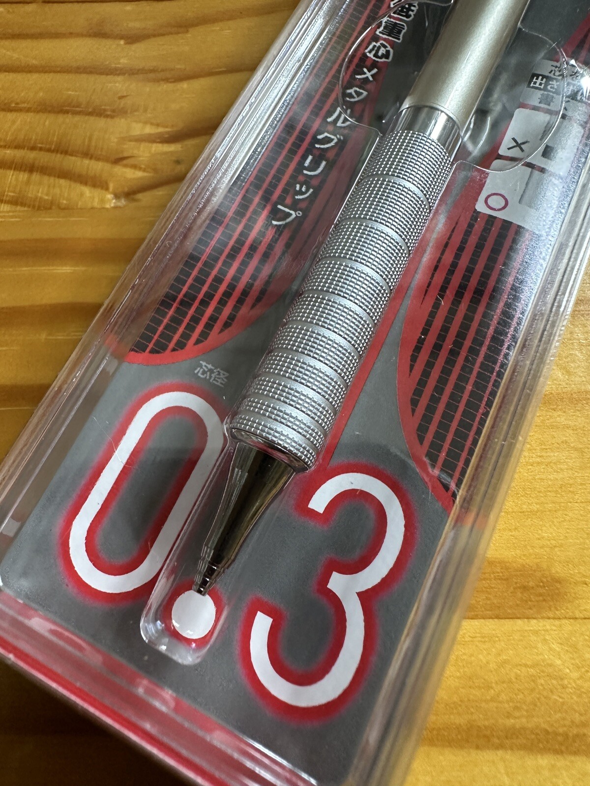 orenz Metal Grip 0.3mm Mechanical Pencil Pentel XPP1003G2-X champagne gold