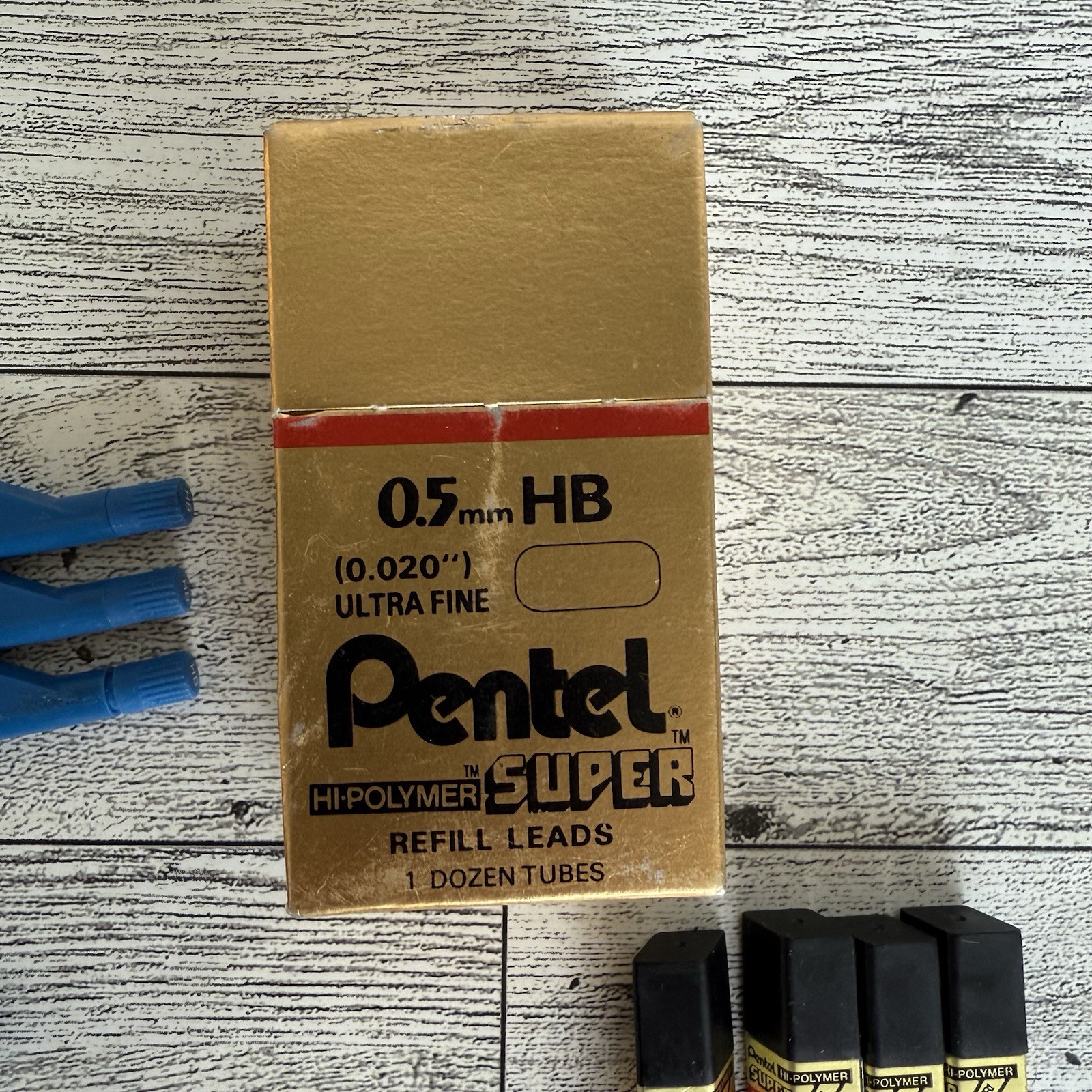 Lead Refills Super Hi Polymer Large Lot 47 Pentel Tubes + 3 Staedtler Tubes