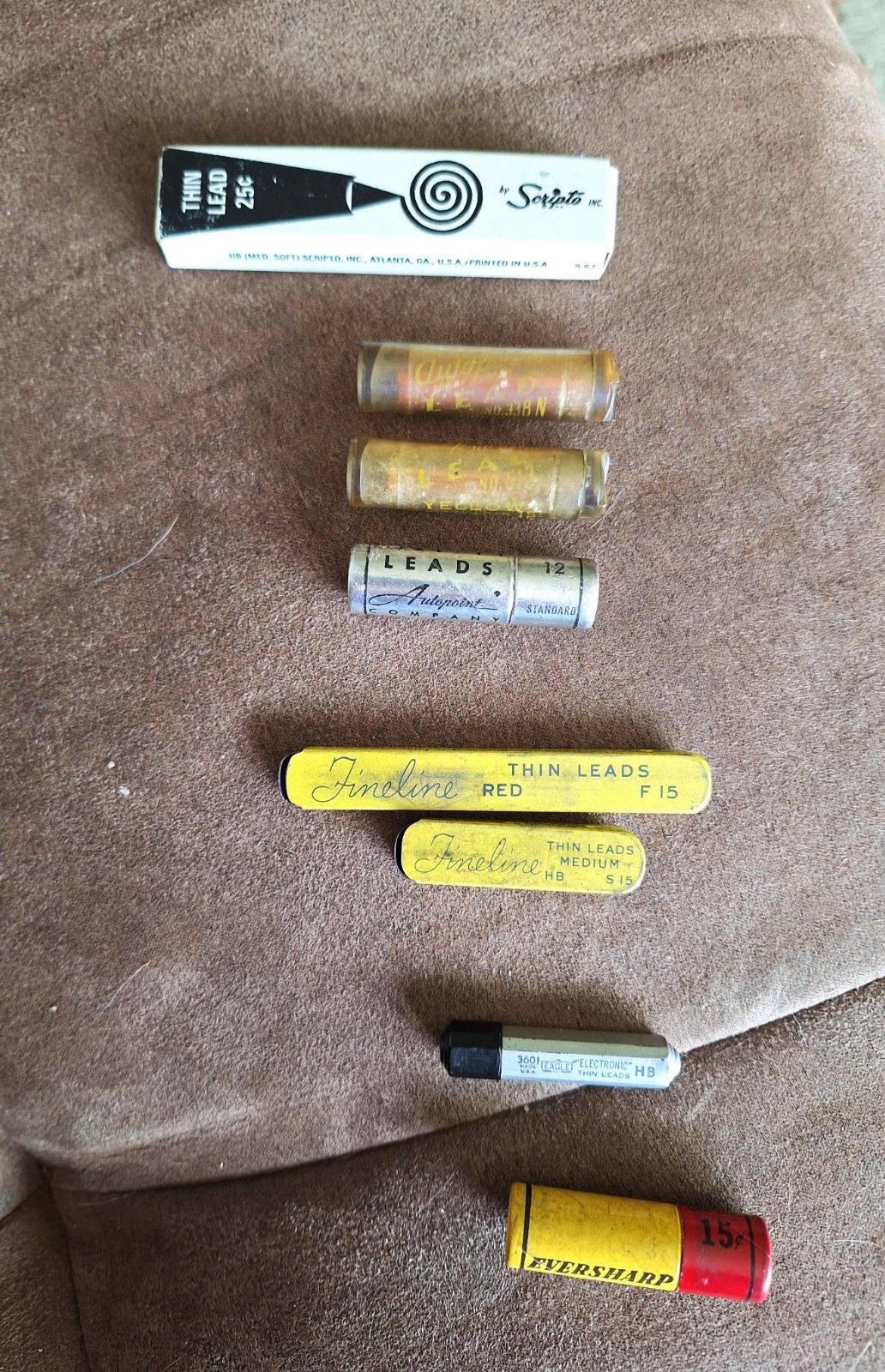 Mechanical Pencil Lead Assortment Red, Yellow, Black, Orange
