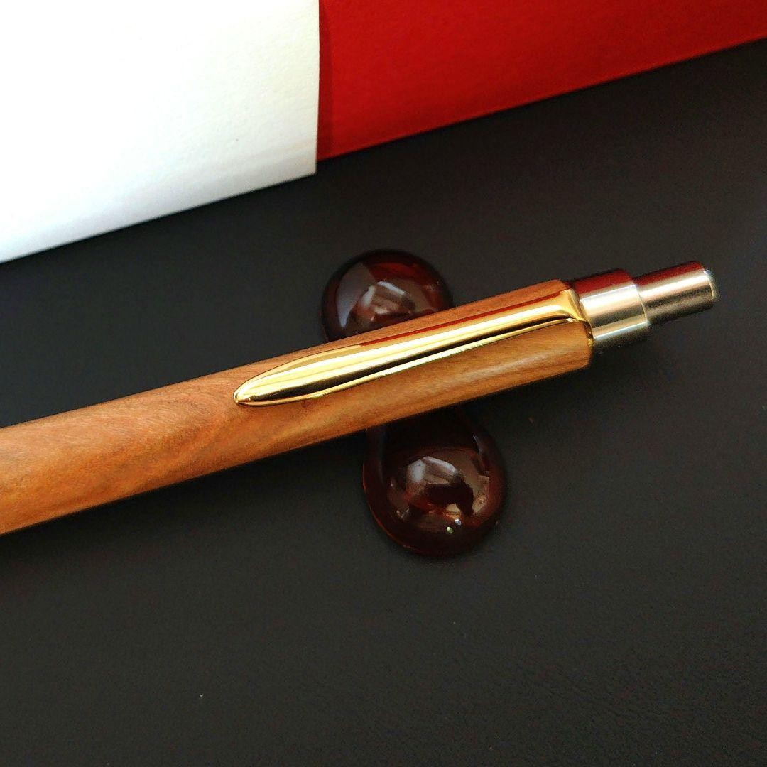 [Takumi Shu Shu Tsubaki/Aketsubaki] Mechanical pencil (cherry) Old wood pen