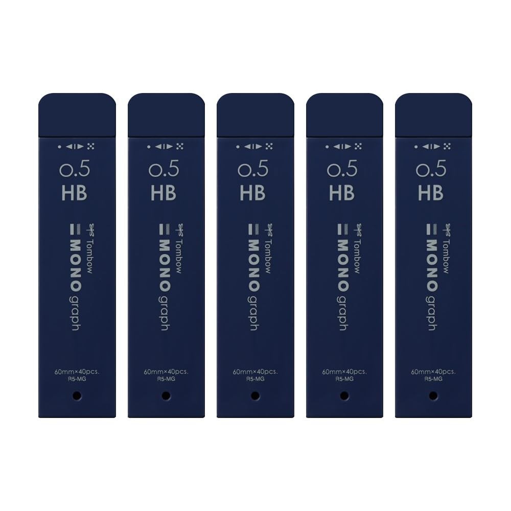 Sharp lead MONO Monograph MG 0.5mm HB Navy R5-MGHB42-5P