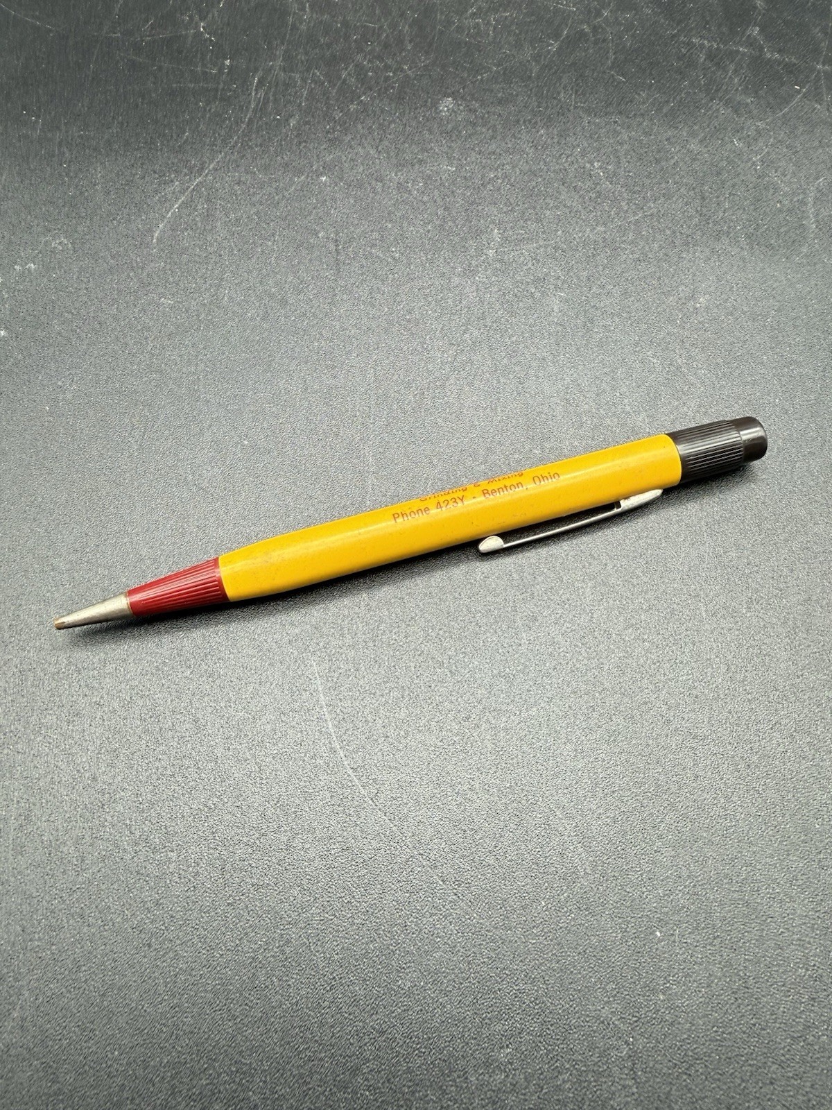 Misc Lot of Vintage Advertising Mechanical Pencils, Pencil Lead And Erasers