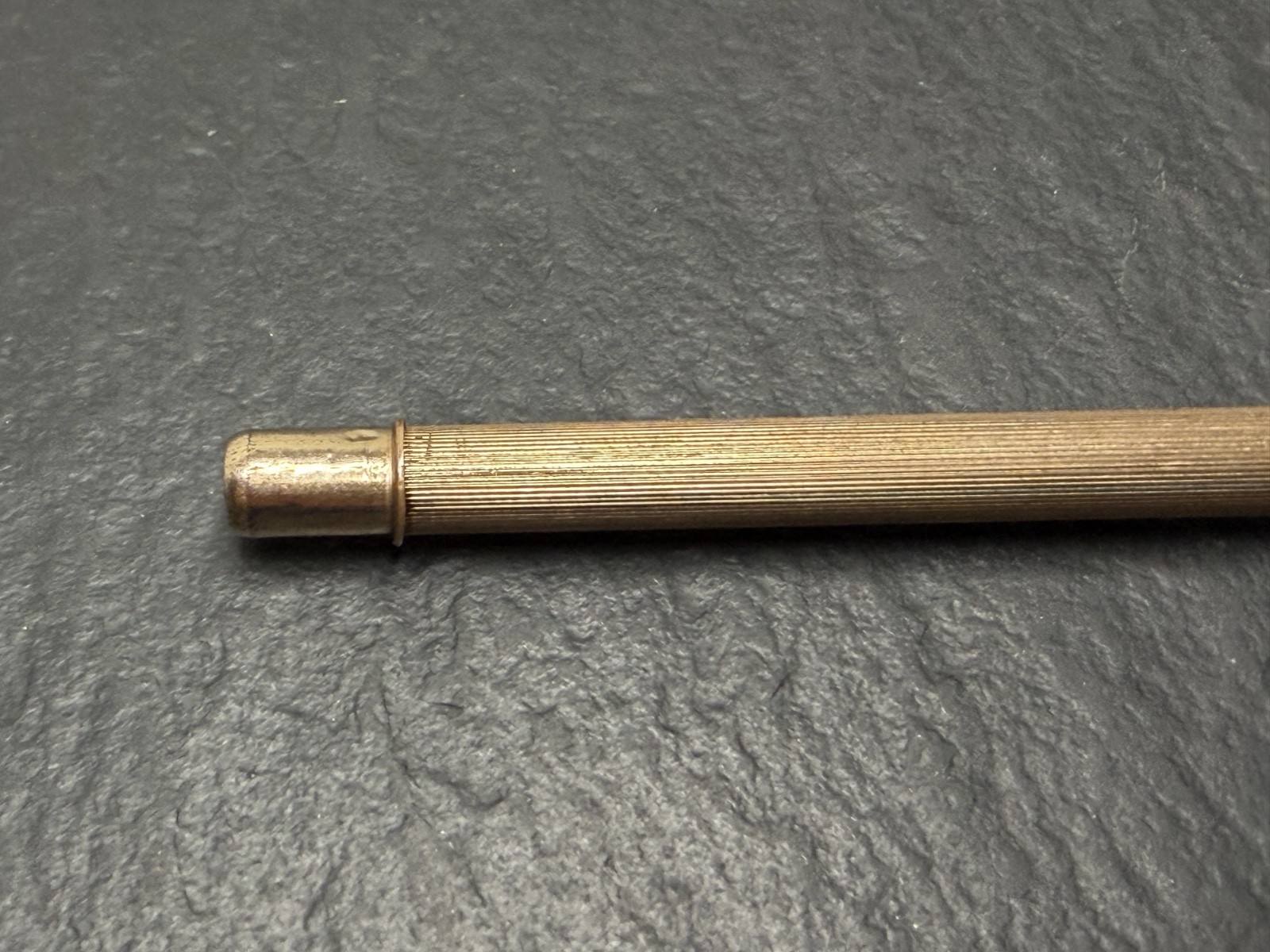ANTIQUE GOLD FILLED COMBINATION DIP PEN W/NIB AND MECHANICAL PENCIL N995