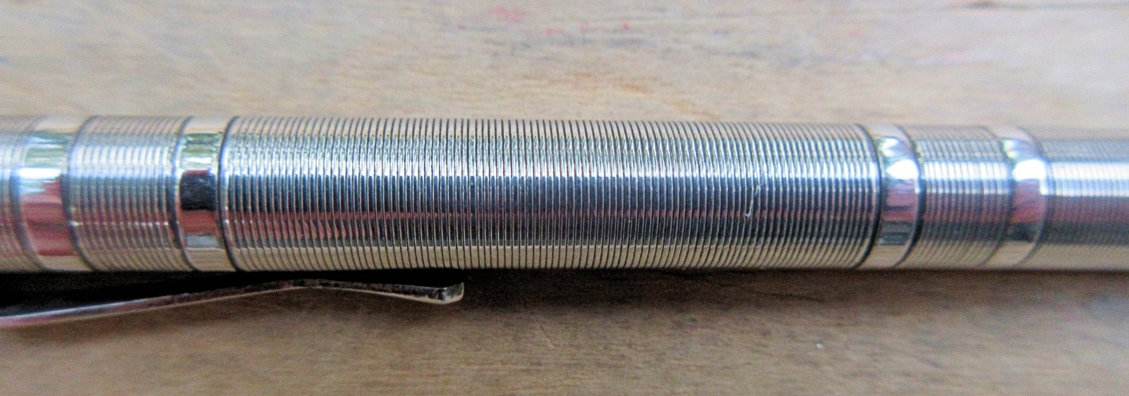 Vintage Silver Engraved Mechanical Pencil – Working Good Condition