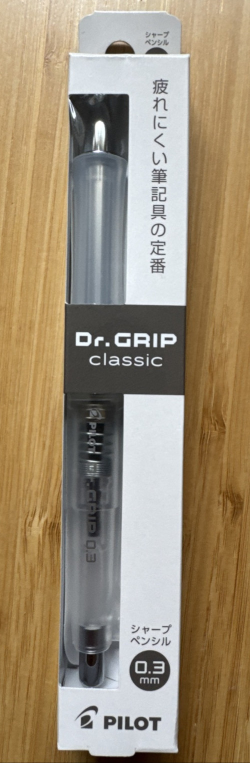 Pilot Classic DR GRIP 0.3mm Mechanical Pencil HDGC-13-NC Made In Japan