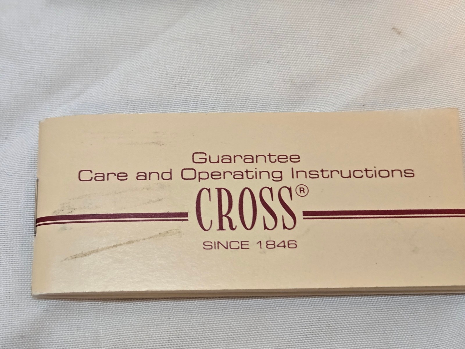 CROSS GOLD FILLED MECHANICAL PENCIL, UPJOHN LOGO, WITH EXTRA LEADS & ERASERS