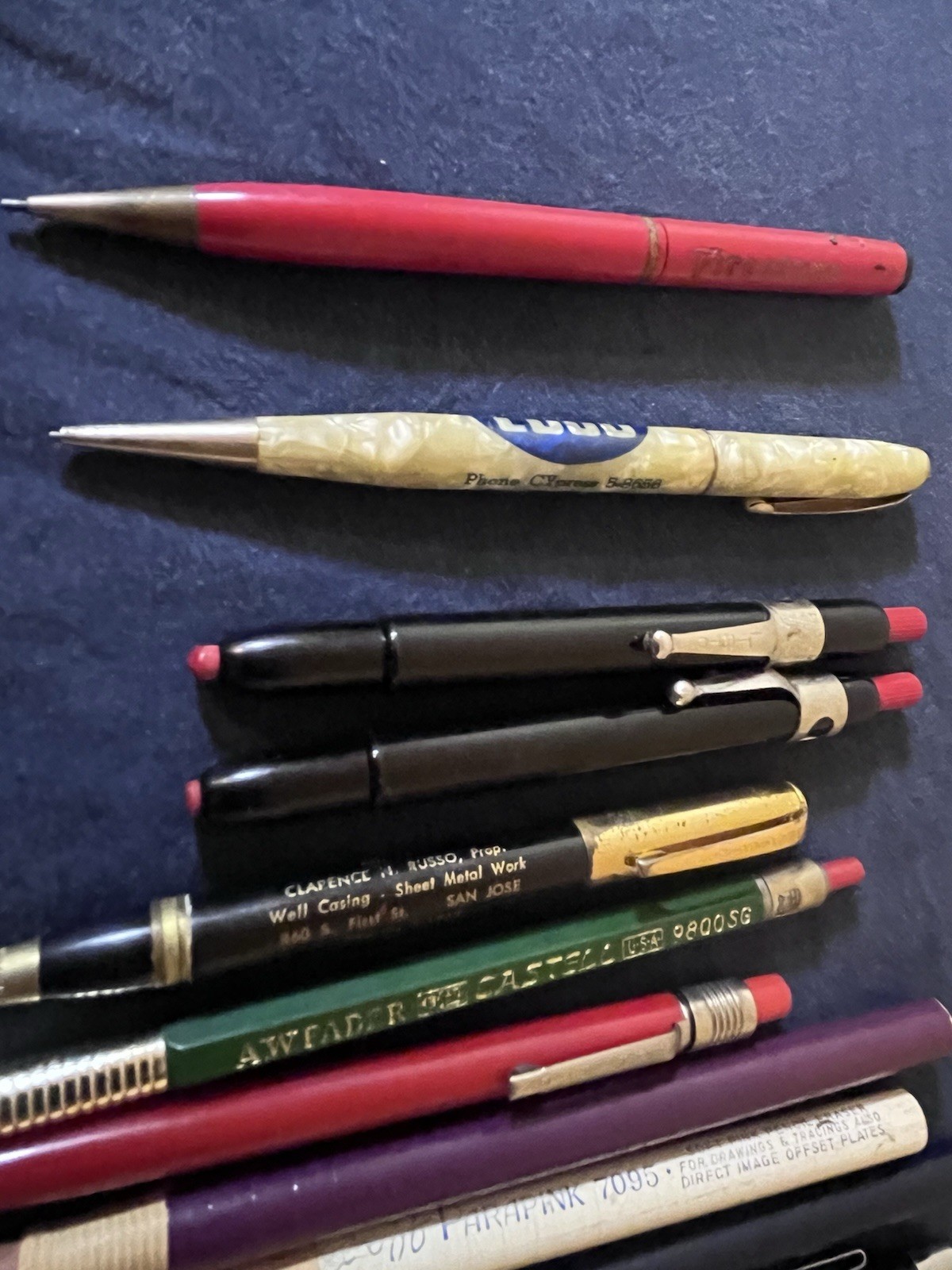 Lot Vintage Mechanical Pencils good stuff! Great deal! Make and offer!
