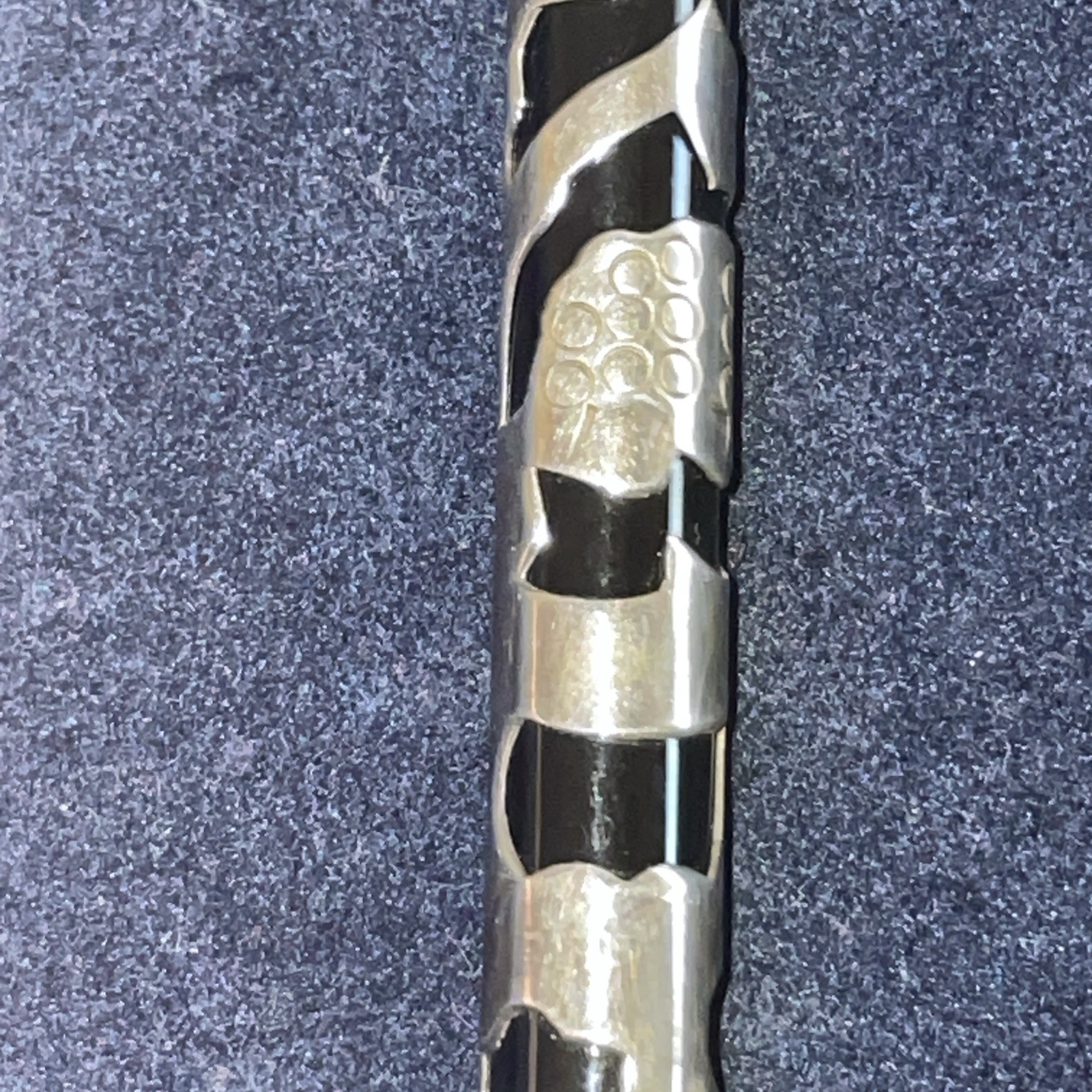 Ari D. Norman Sterling Silver Continuous Twist Pencil – Made in England