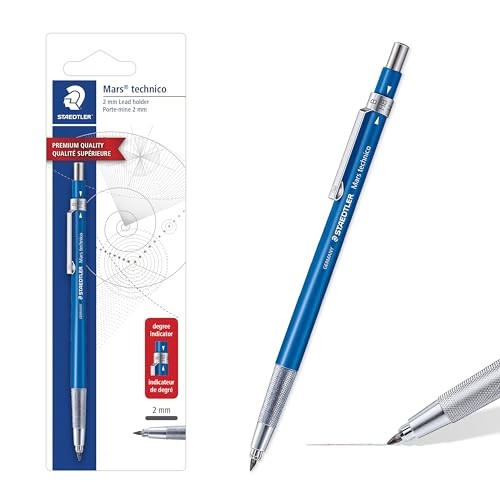 Mars Technico Mechanical 2mm (2) Lead Holder with Built-in Sharpener – Pencil