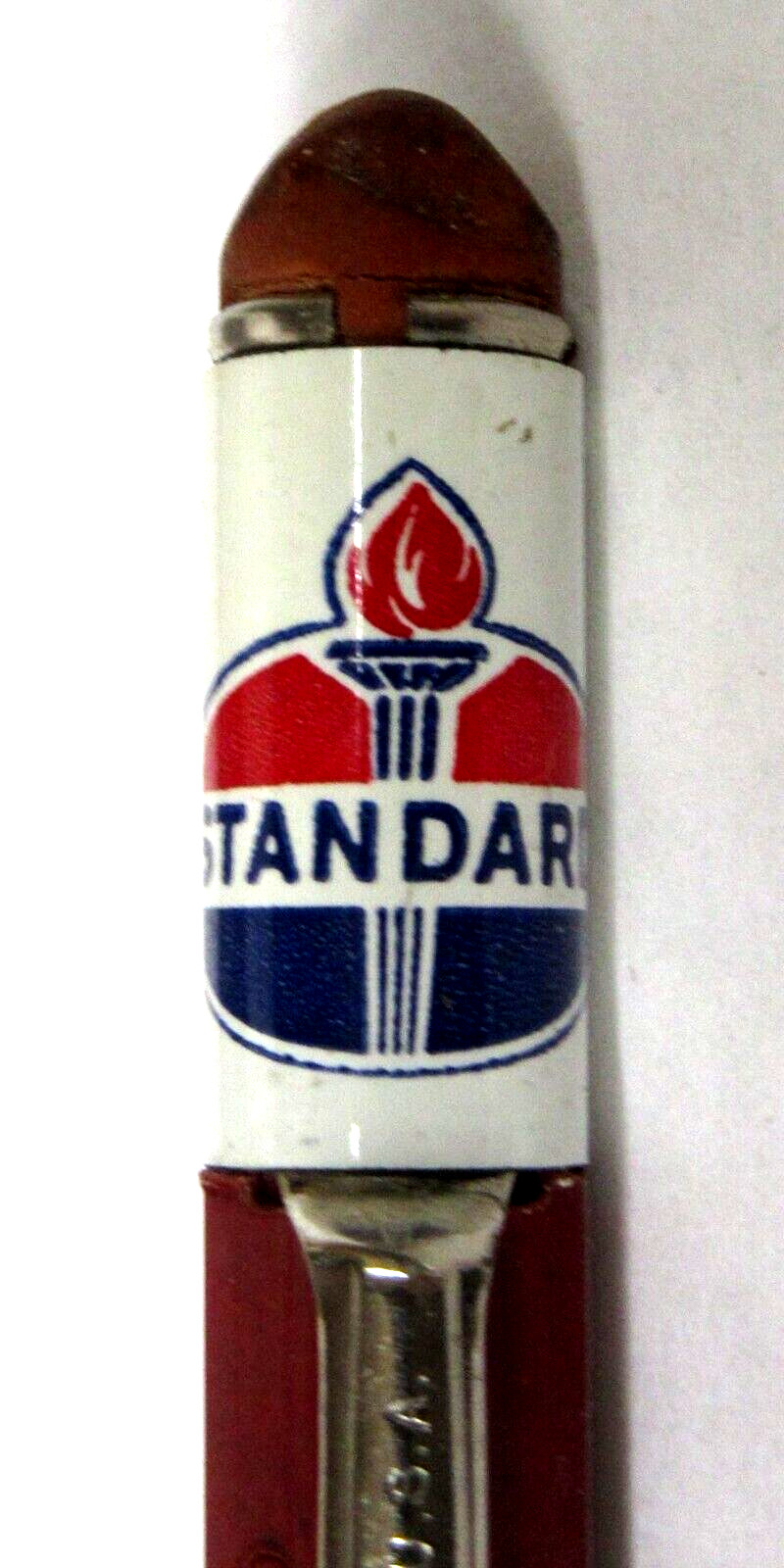 1930s STANDARD OIL Gaylord KS 5.75″ can top Autopoint Mechanical Pencil works xz