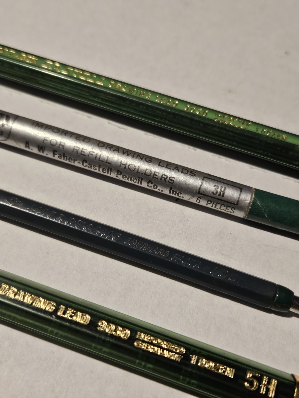 Vintage Eberhard Faber 607 Microtomic Mechanical Drafting Tool Leadholder Pencil