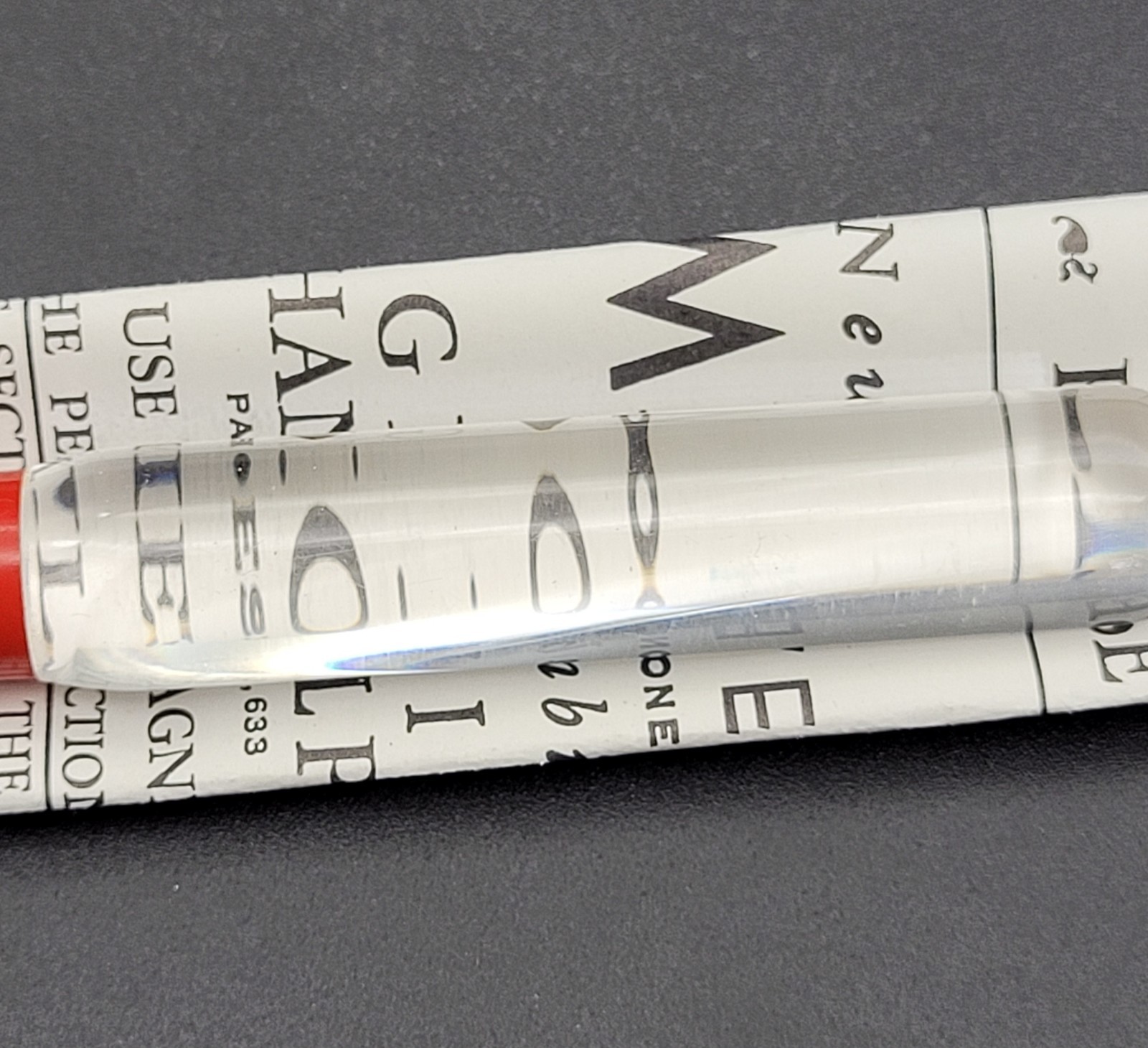 New Old Stock Vintage Pencil Pen-N-Pencil Company Red White Blue Magnifying wBox