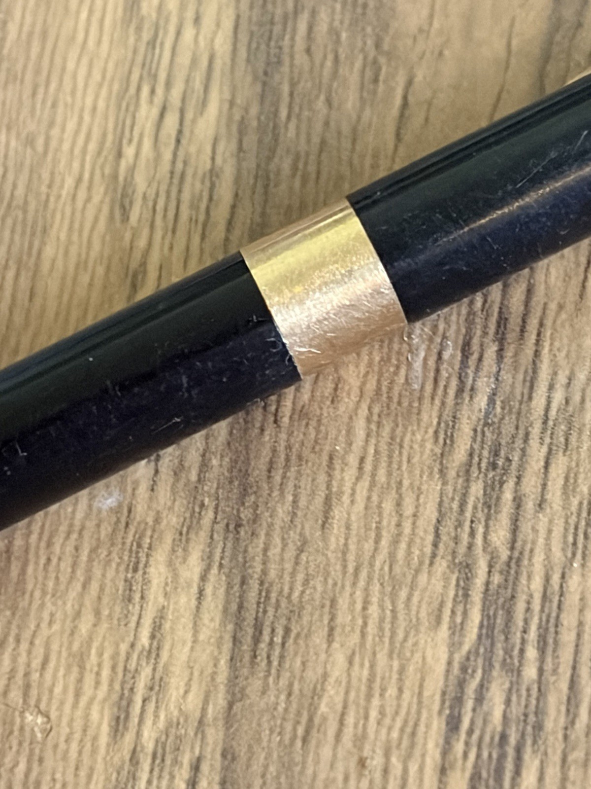 Vintage Sheaffer Mechanical Pencil, Black w/ Gold Trim – Works