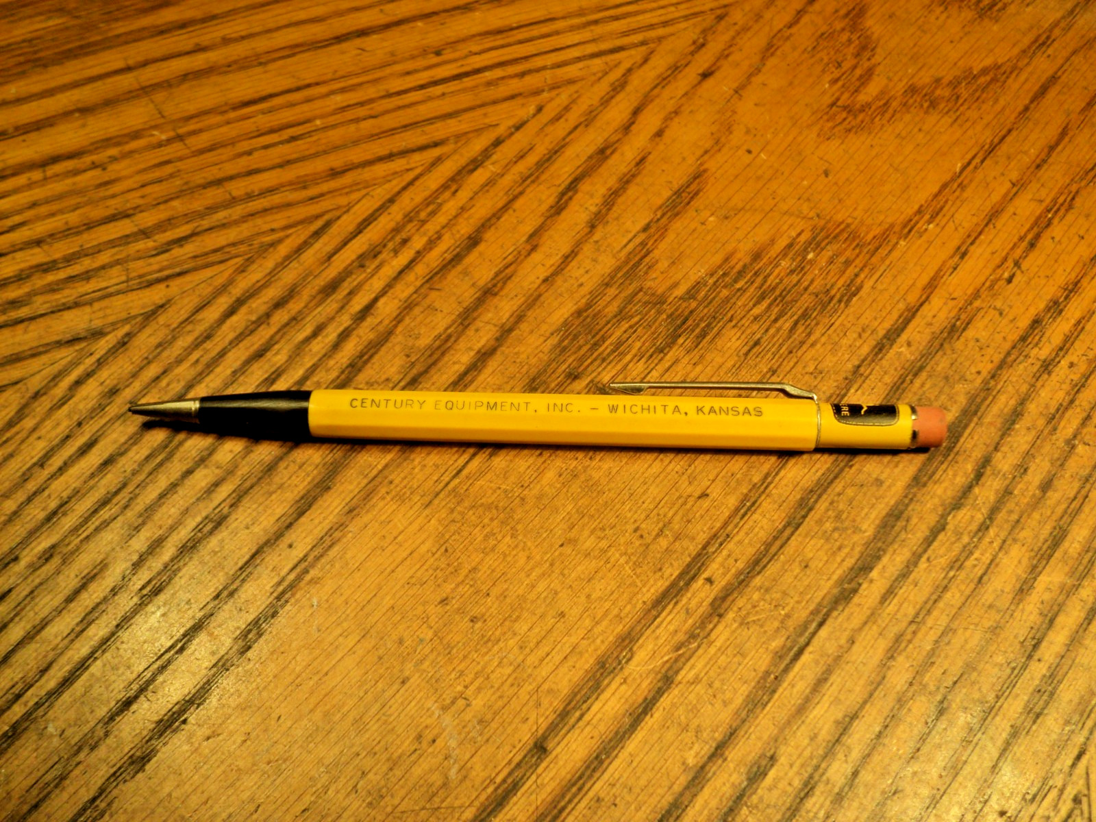 Vintage Autopoint Mechanical Pencil Century Equip John Deere 5-1/2″ Long USA