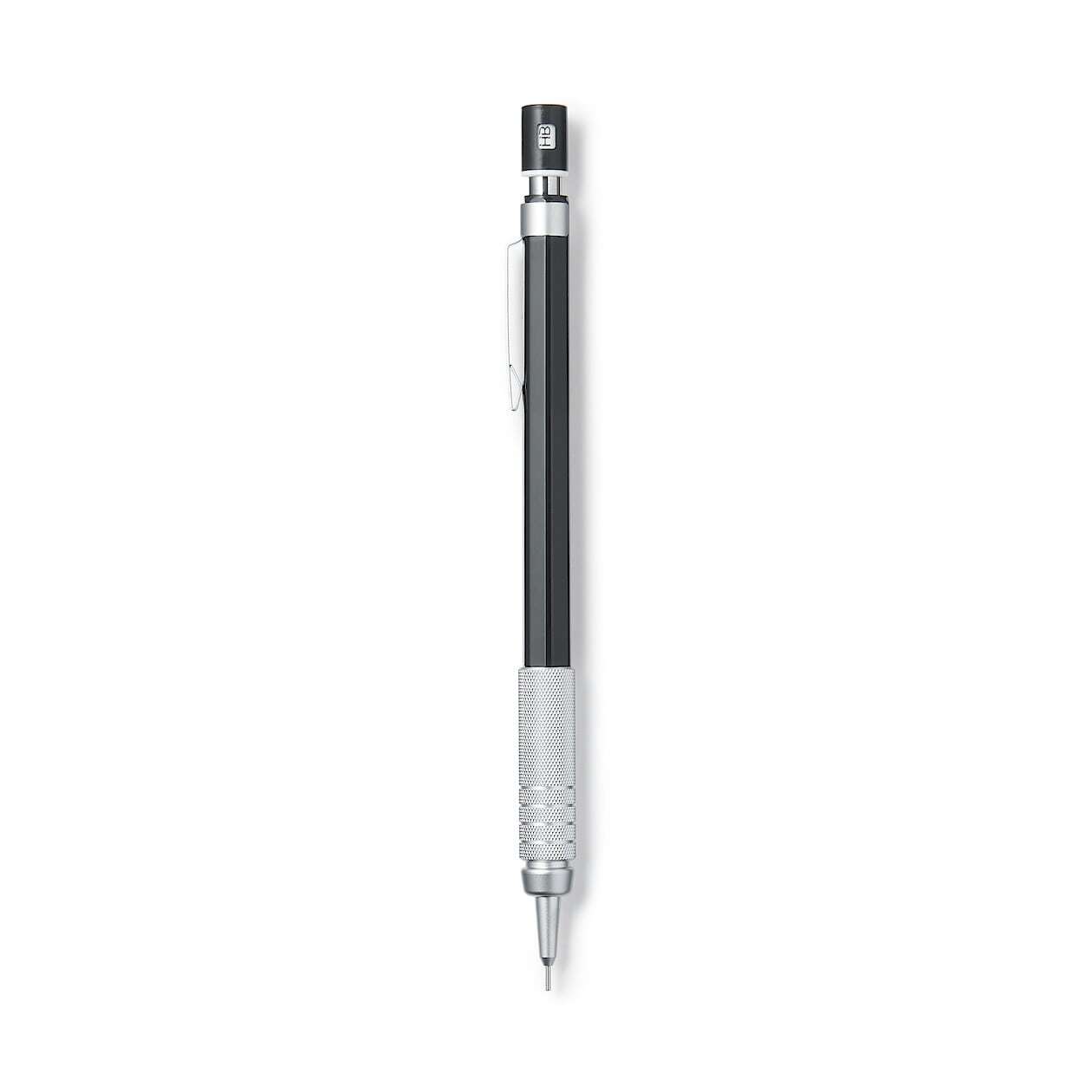 New 2024 Muji Low Center of Gravity Mechanical pencil Black 0.5mm Made In Japan