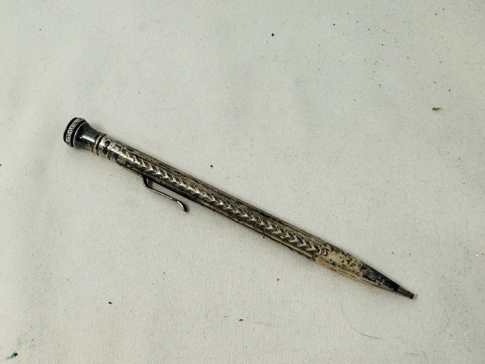 Old Vintage Silver Tone Wahl Ever Sharp Mechanical Pencil Writing