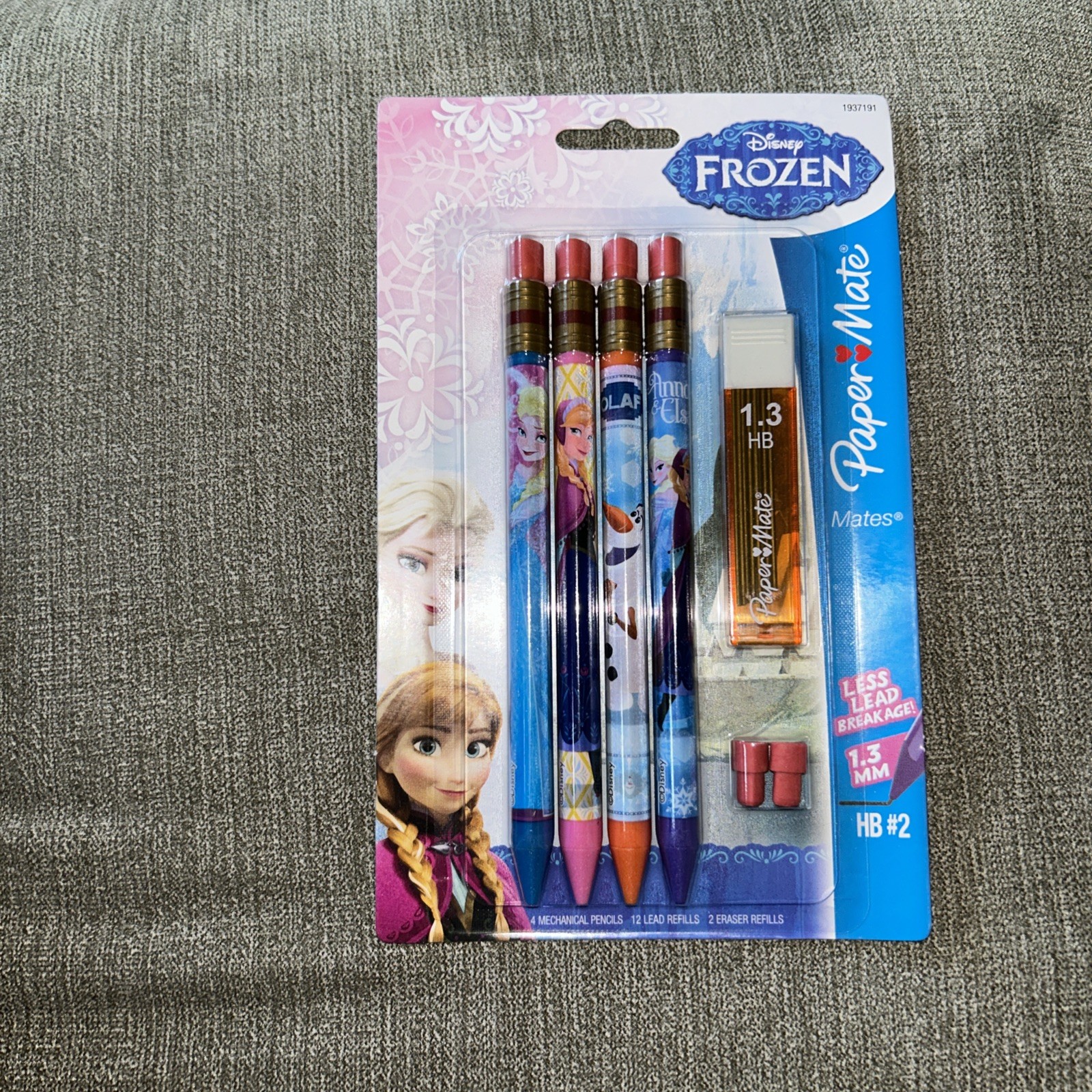Paper Mate Disney Frozen Mechanical Pencil 4 Pack HB #2 1.3 MM