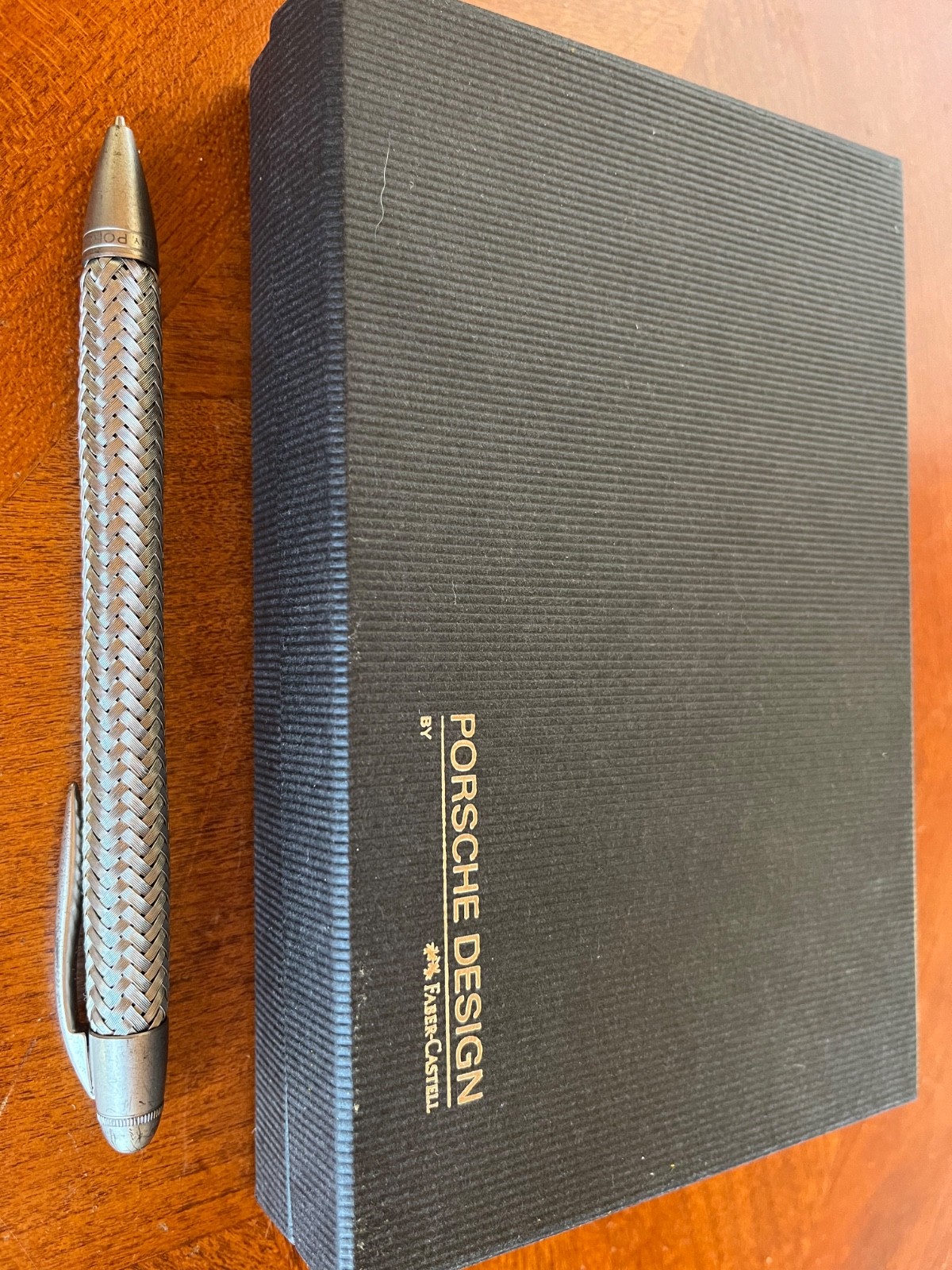 original with box PORSCHE DESIGN By Faber Castell Steel Tec Flex Pencil 1999