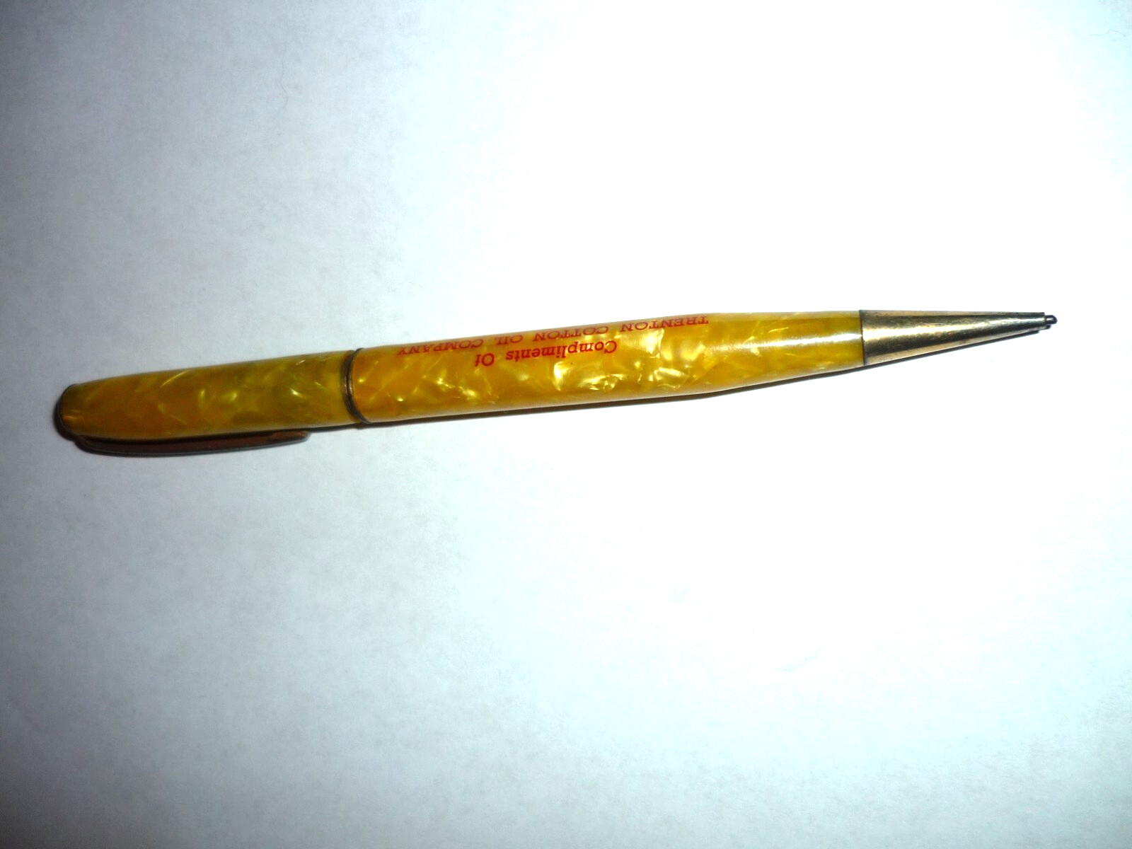 Ritepoint Vintage 1951 Trenton TN Trenton Cotton Oil Company Mechanical Pencil
