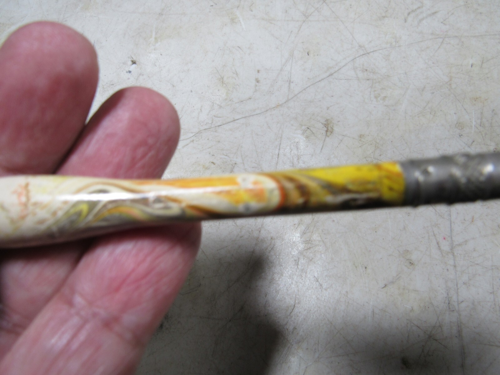 Vintage/Antique Zaner-Bloser Wooden Multicolor Design Mechanical Pencil Works