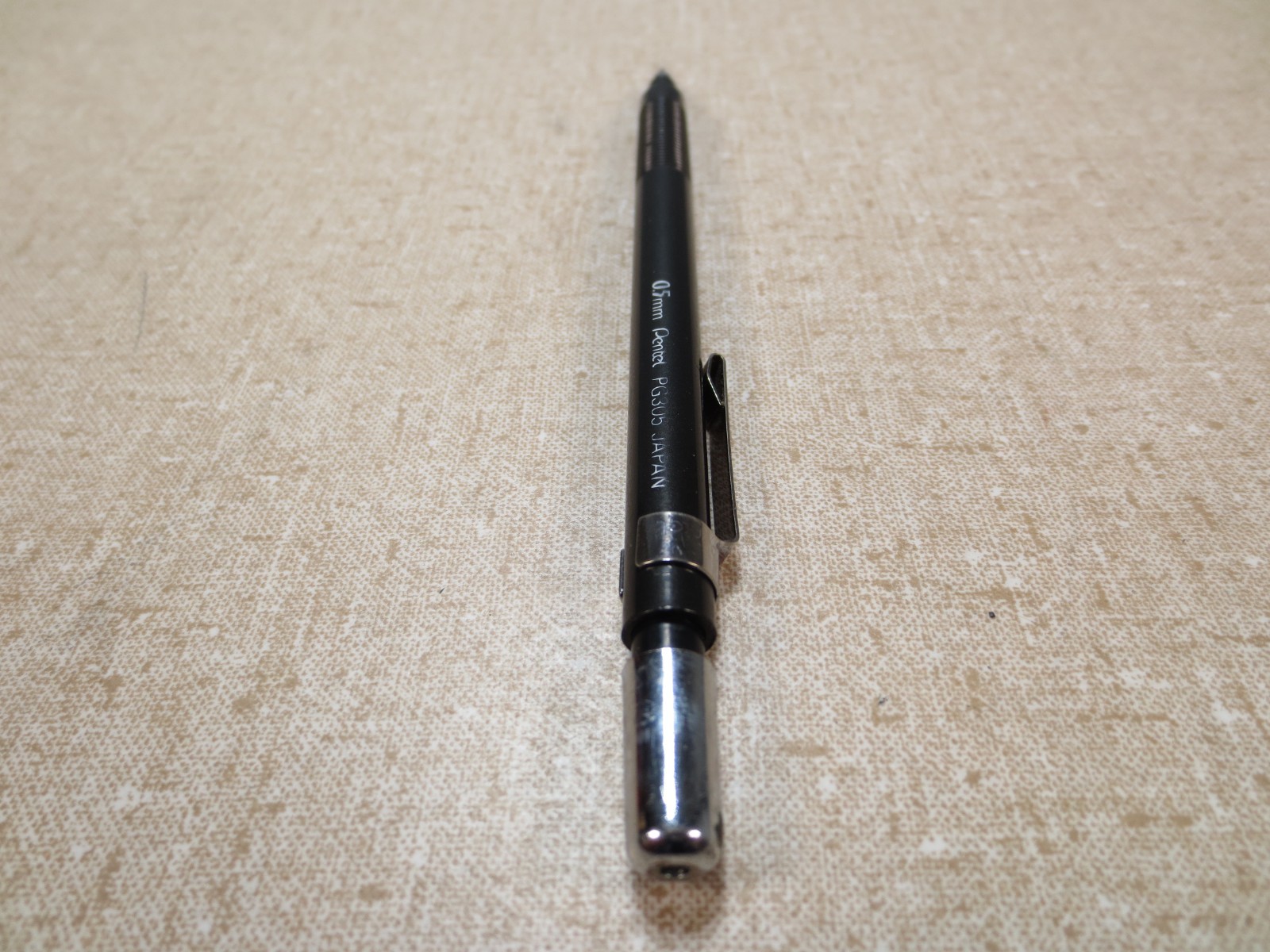 PENTEL P305 Vintage Mechanical Pencil 0.5mm Black Japan 1960’s Tested Retired