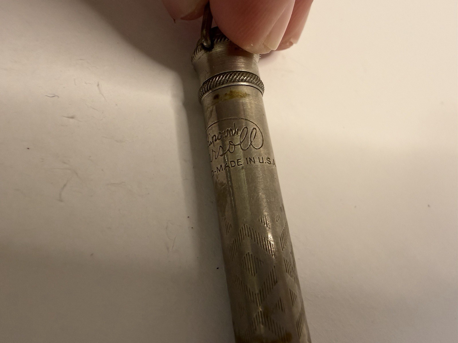 Ingersoll Vintage Metal Mechanical Pencil Continuous Twist Retractable Tip