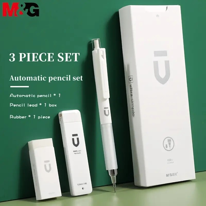M&G 0.5mm/0.7mm Automatic Pencil Set For Students Is Not Easy To Break Lead