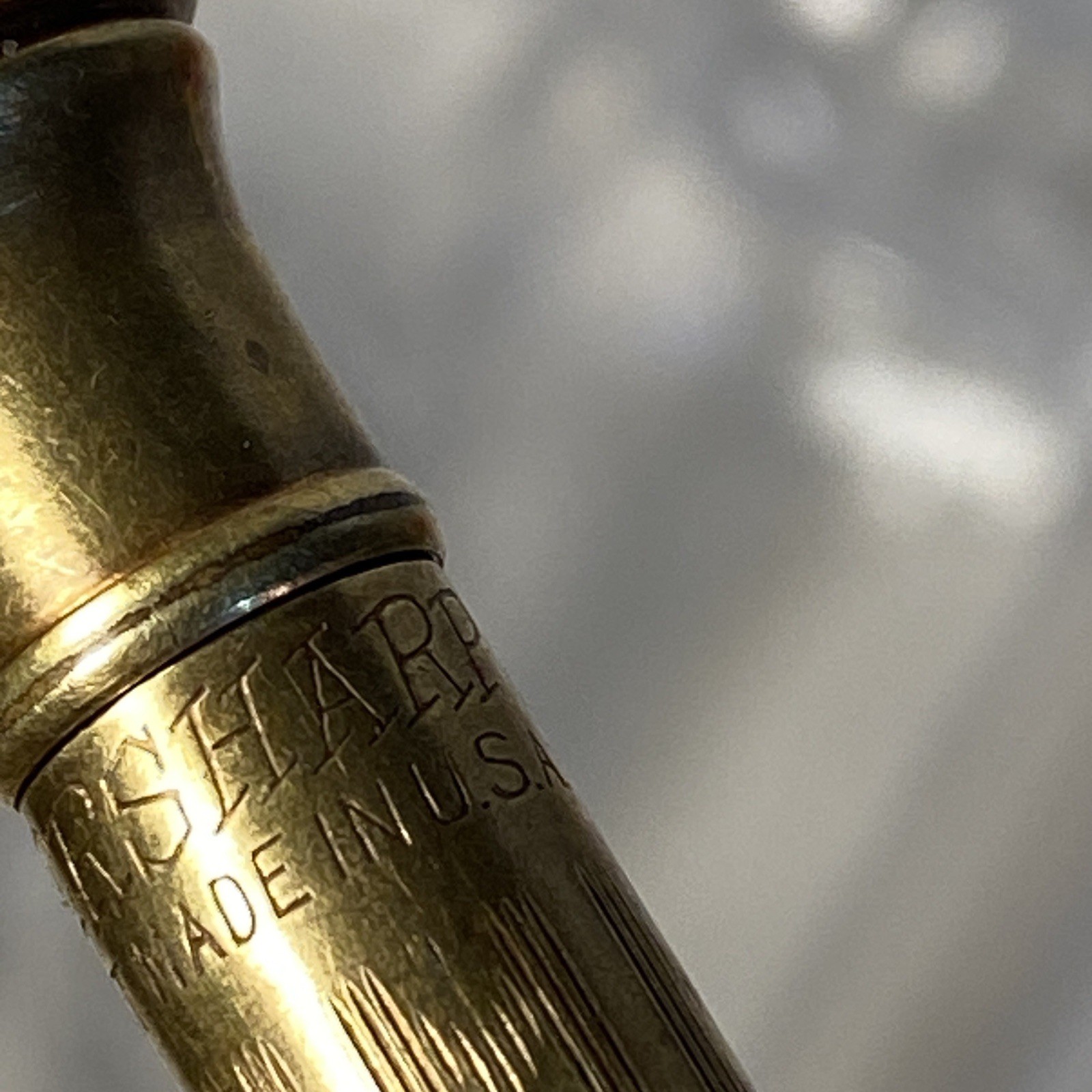 Vintage Wahl Eversharpe Mechanical Pencil Gold Filled 4” Ring Top