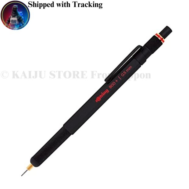 Rotring 800+ Mechanical Pencil and Stylus Black 0.5mm 1900181